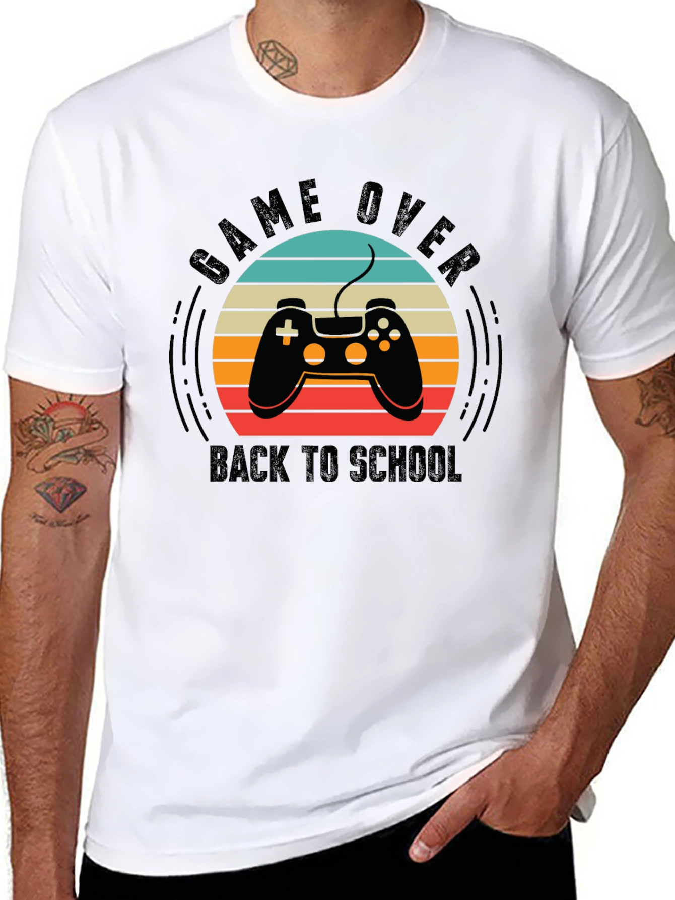 Game Over Back to School T-Shirt