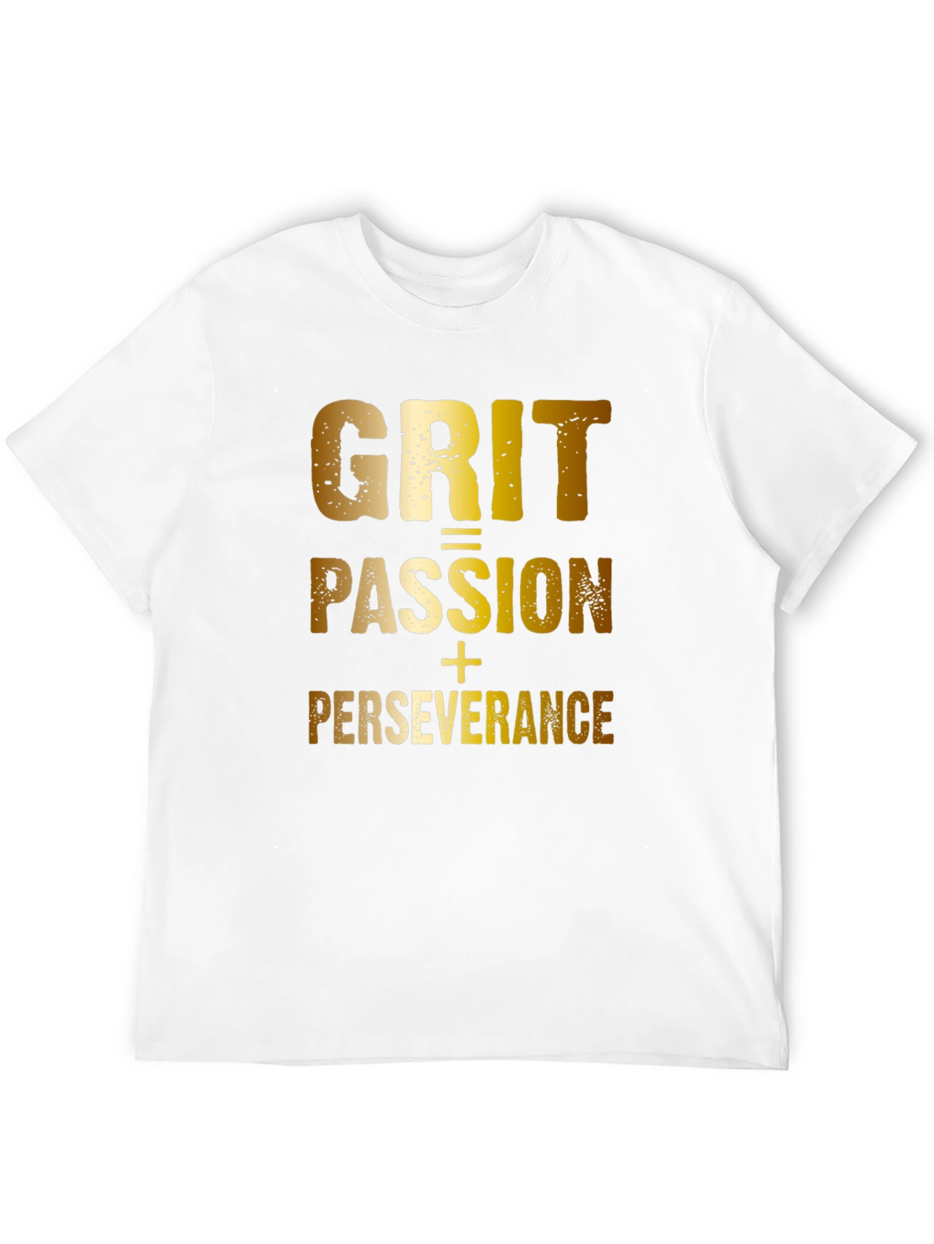 Grit Passion Perseverance T-Shirt - Motivational Design