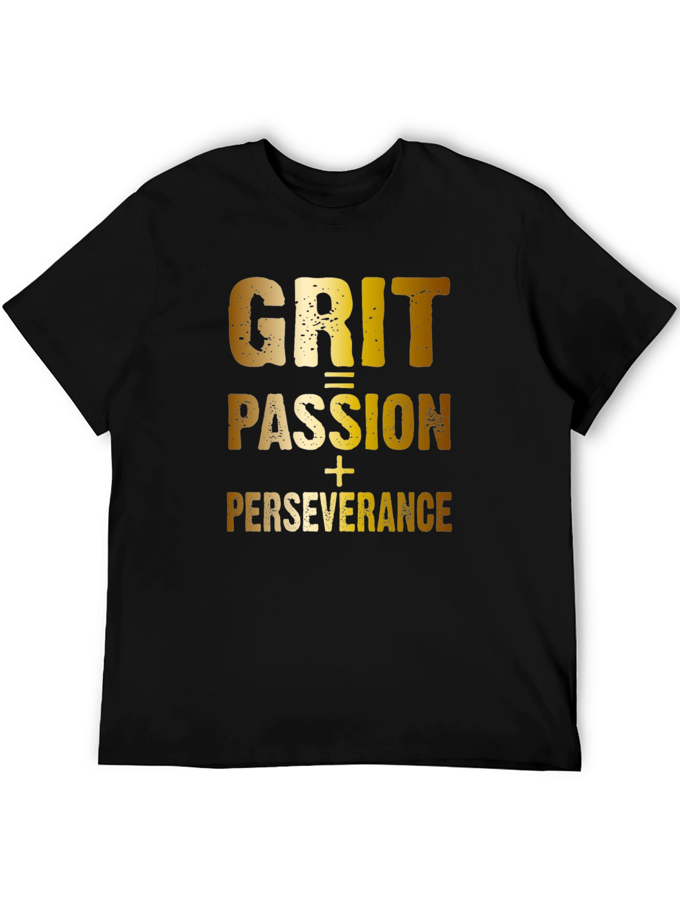 Grit Passion Perseverance T-Shirt - Motivational Design