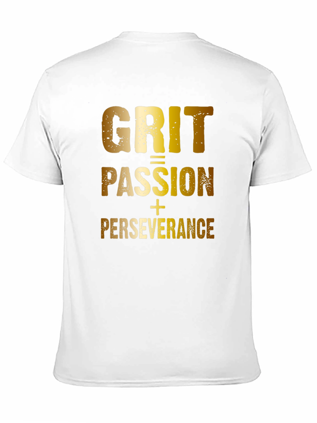 Grit Passion Perseverance T-Shirt - Motivational Design