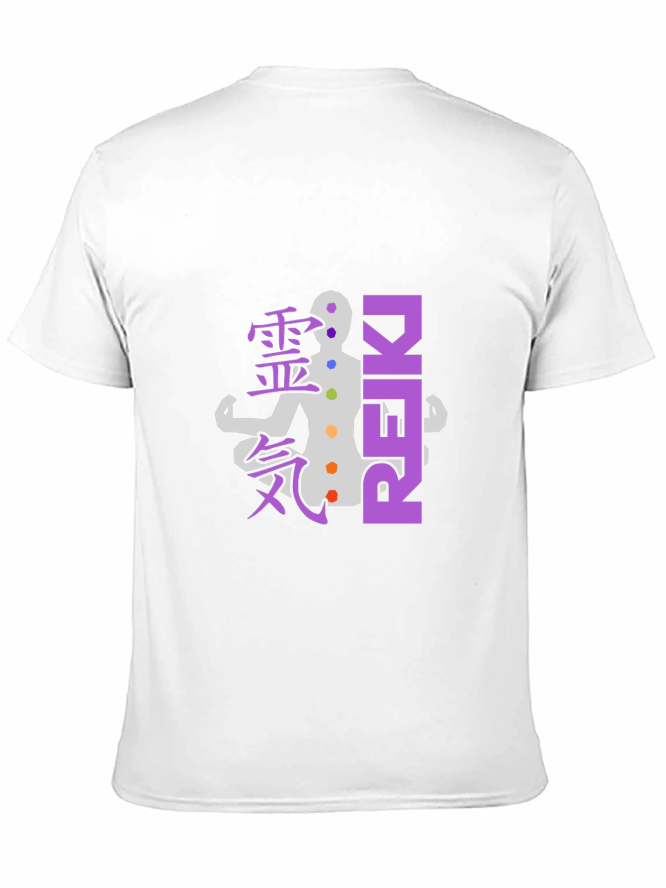 Reiki Healing Chakra T-Shirt - Spiritual Energy Shirt
