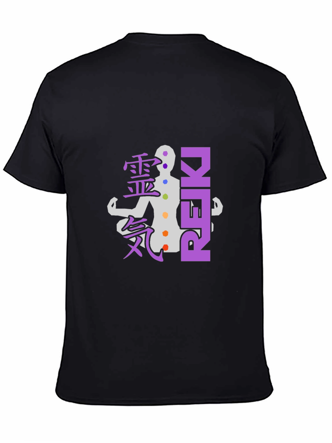 Reiki Healing Chakra T-Shirt - Spiritual Energy Shirt