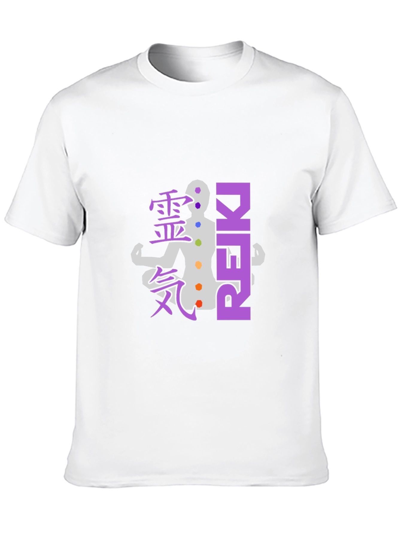 Reiki Healing Chakra T-Shirt - Spiritual Energy Shirt
