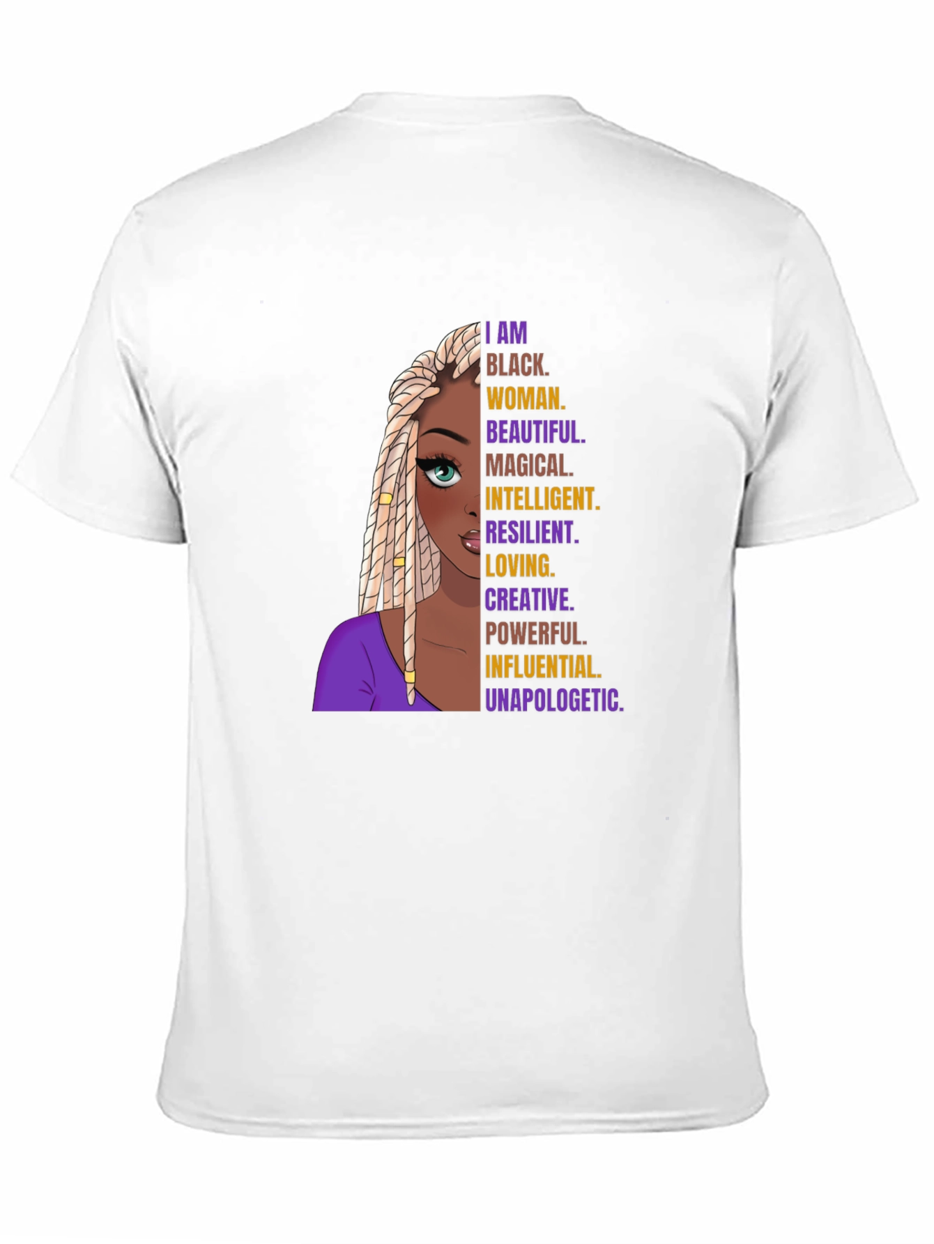 Empowered Black Woman Graphic Tee