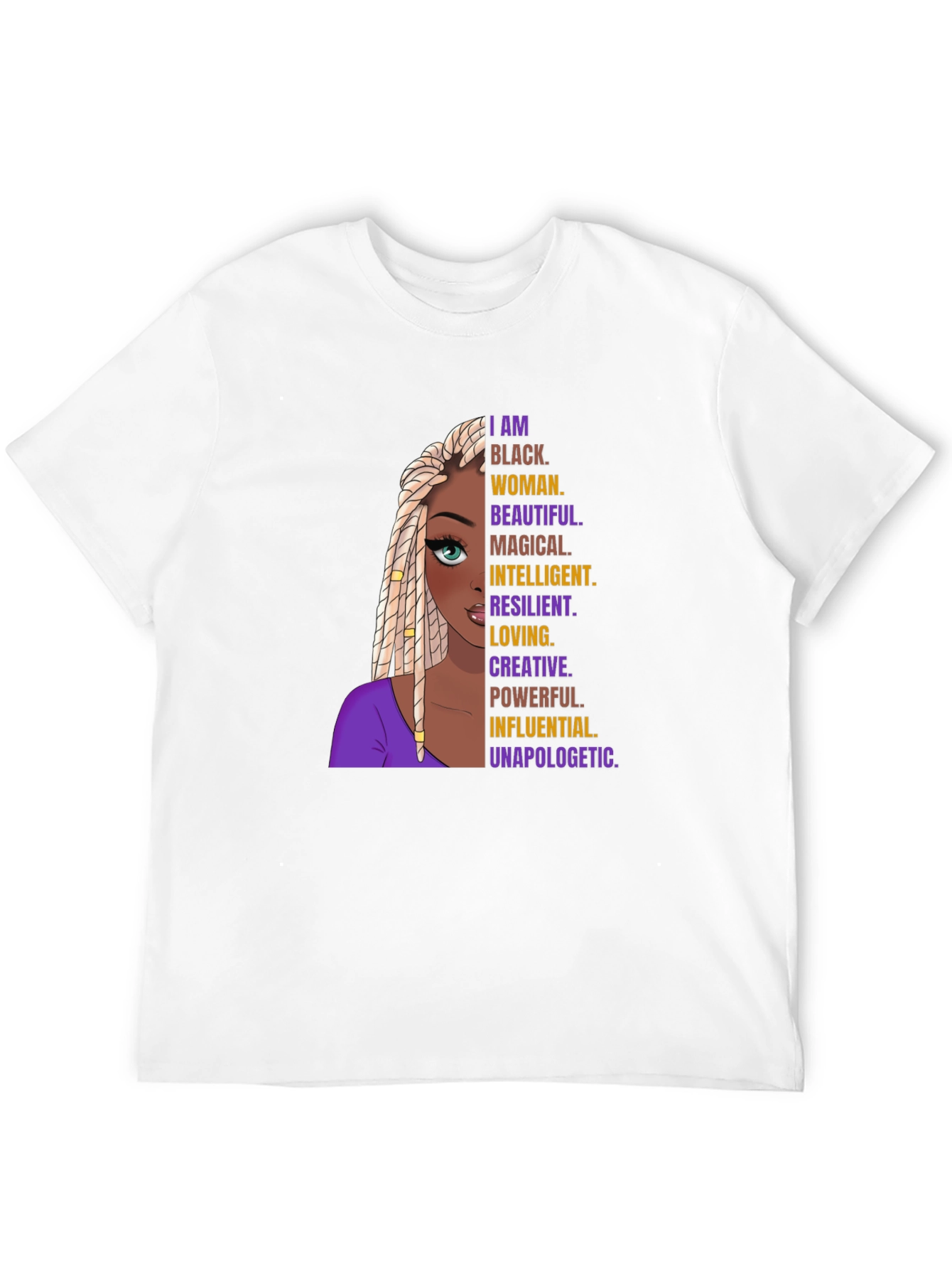 Empowered Black Woman Graphic Tee