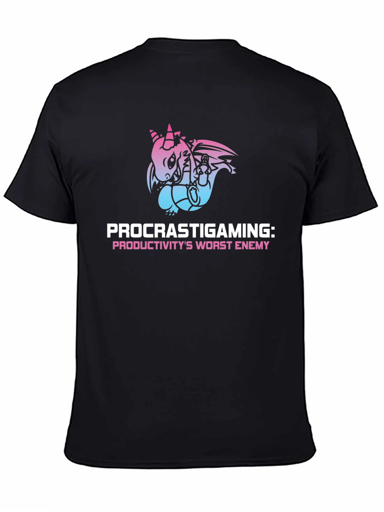 Procrastigaming Dragon Graphic T-Shirt