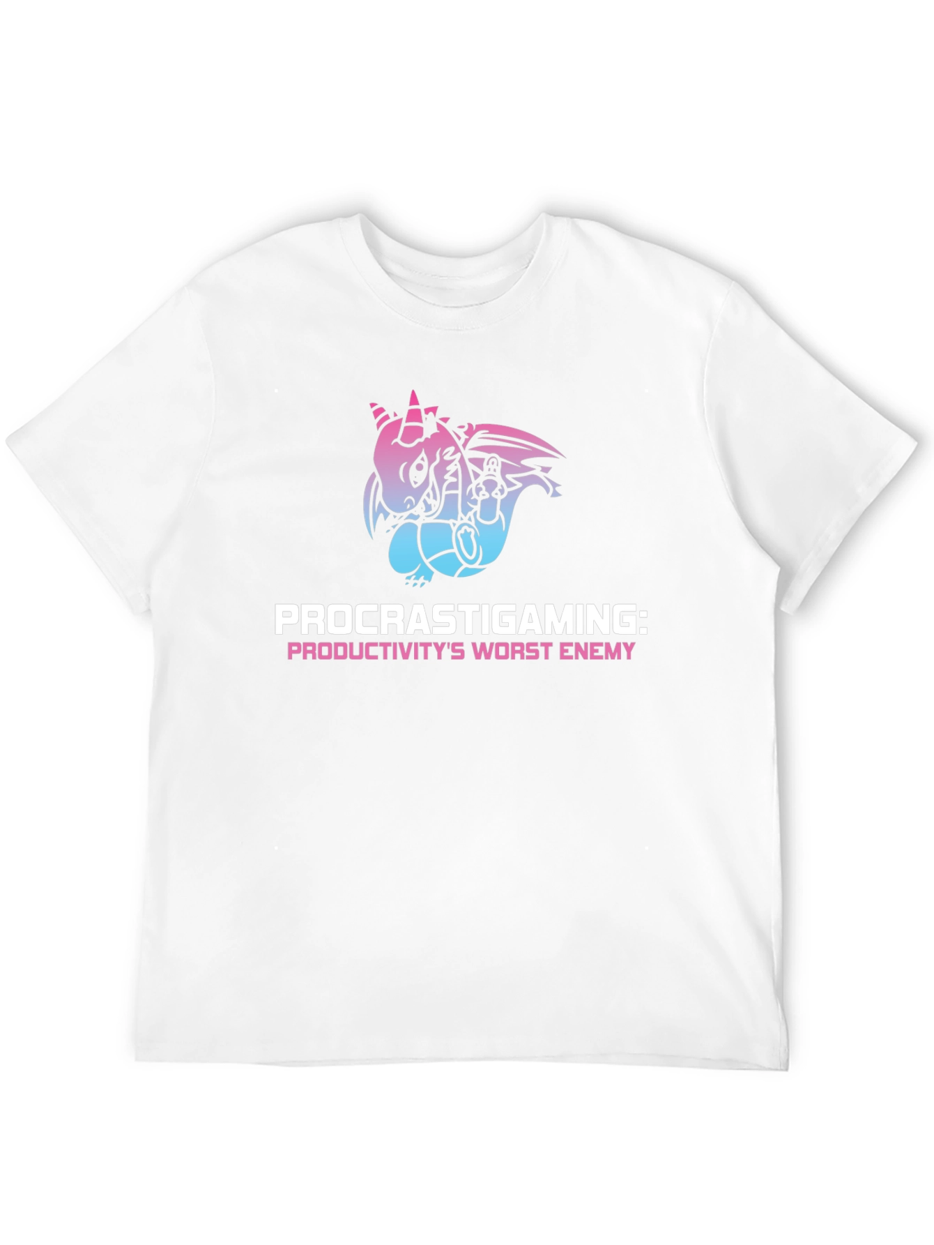 Procrastigaming Dragon Graphic T-Shirt