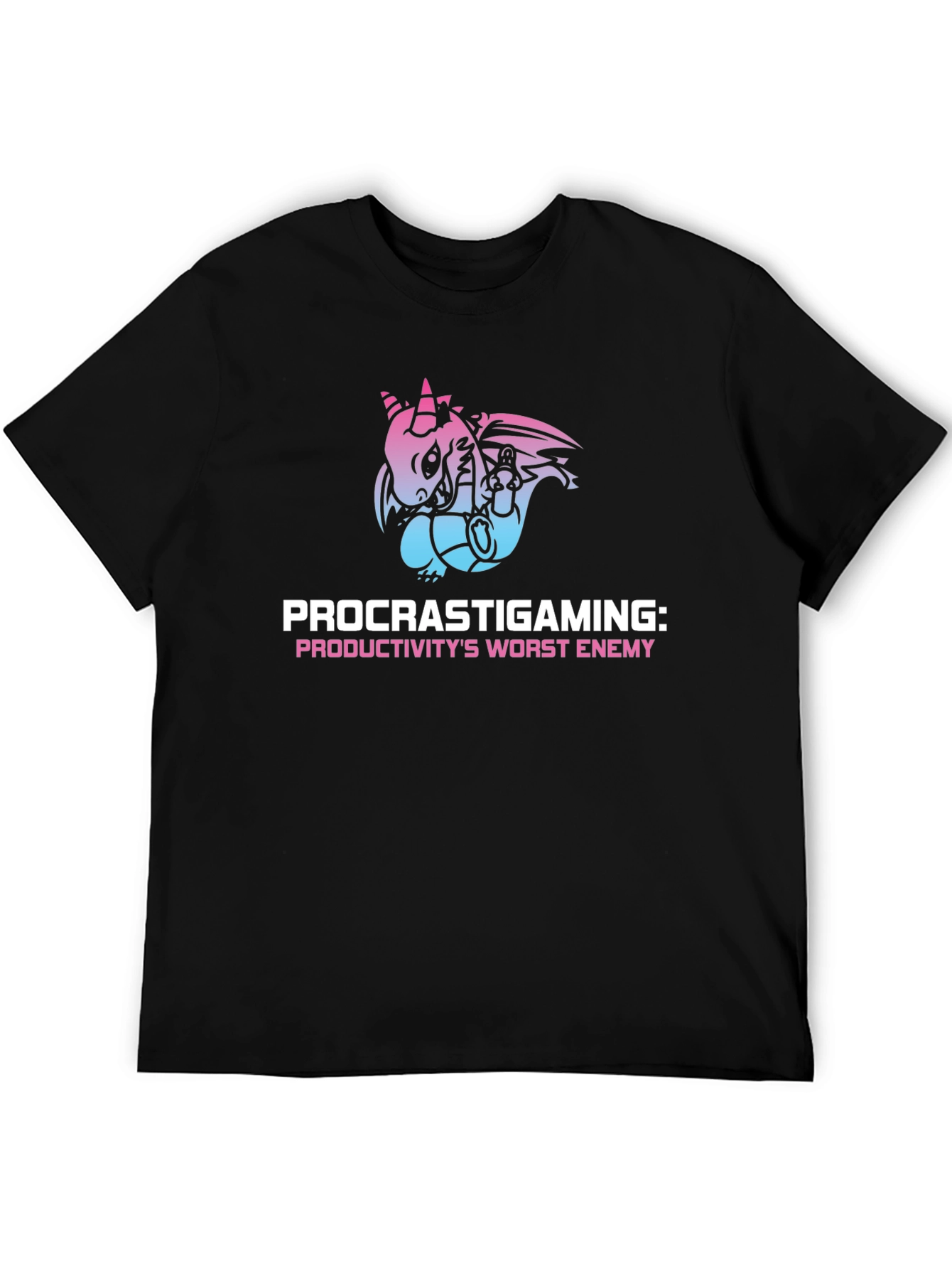 Procrastigaming Dragon Graphic T-Shirt
