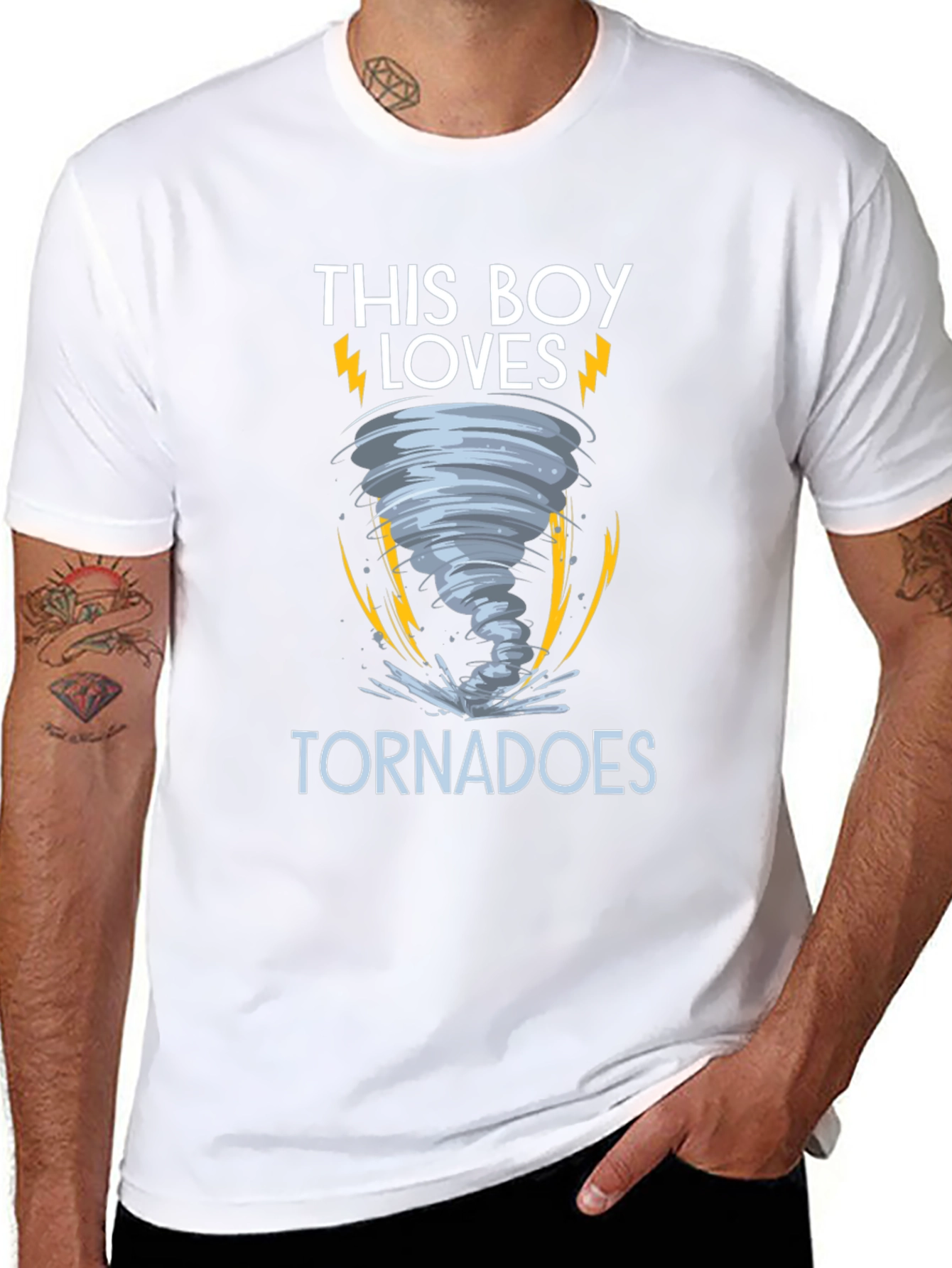 This Boy Loves Tornadoes T-Shirt