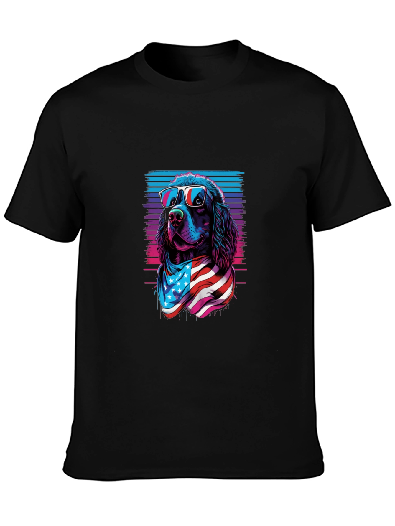 Patriotic Dog T-Shirt