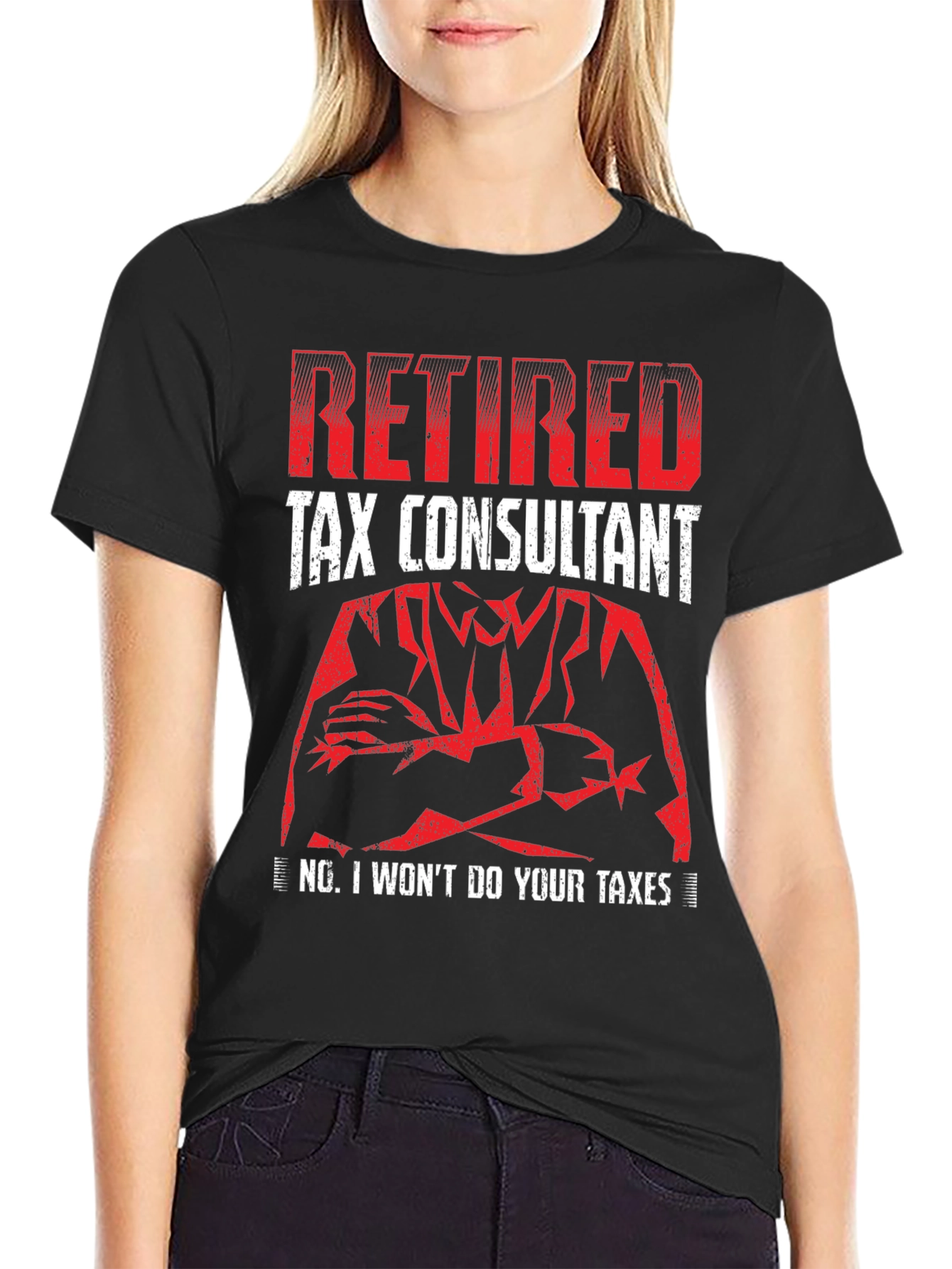Retired Tax Consultant Graphic Tee