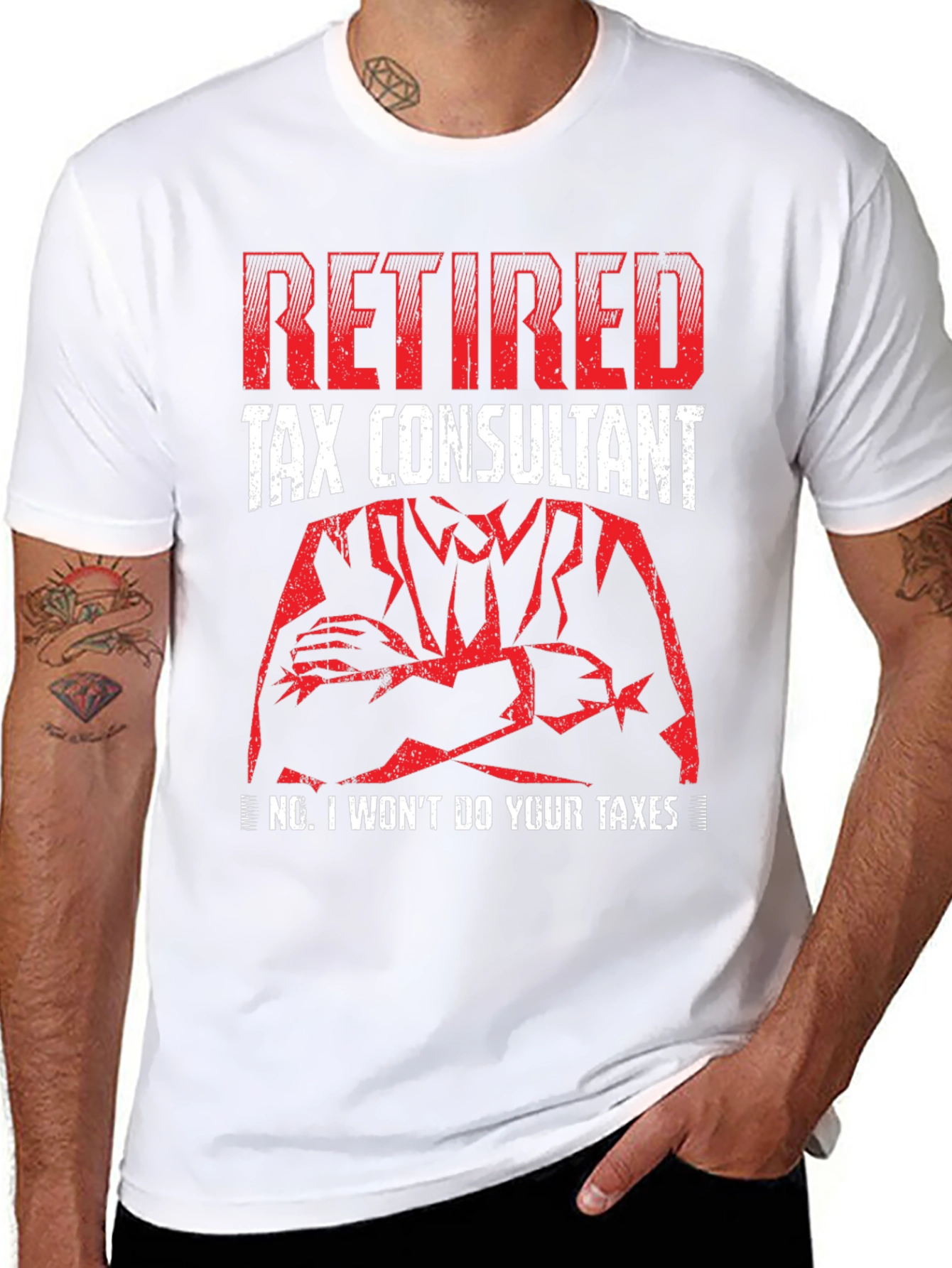 Retired Tax Consultant Graphic Tee