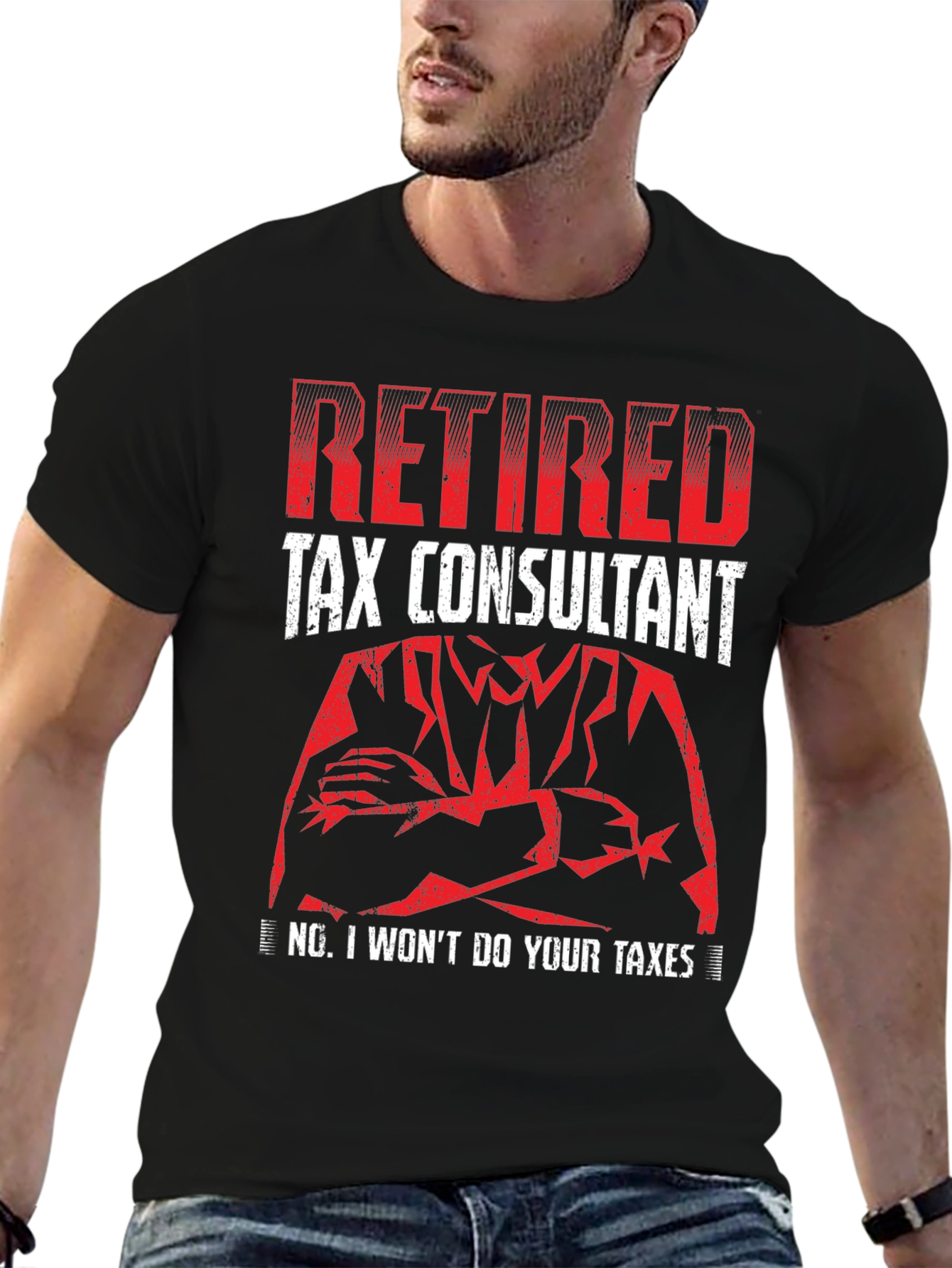 Retired Tax Consultant Graphic Tee