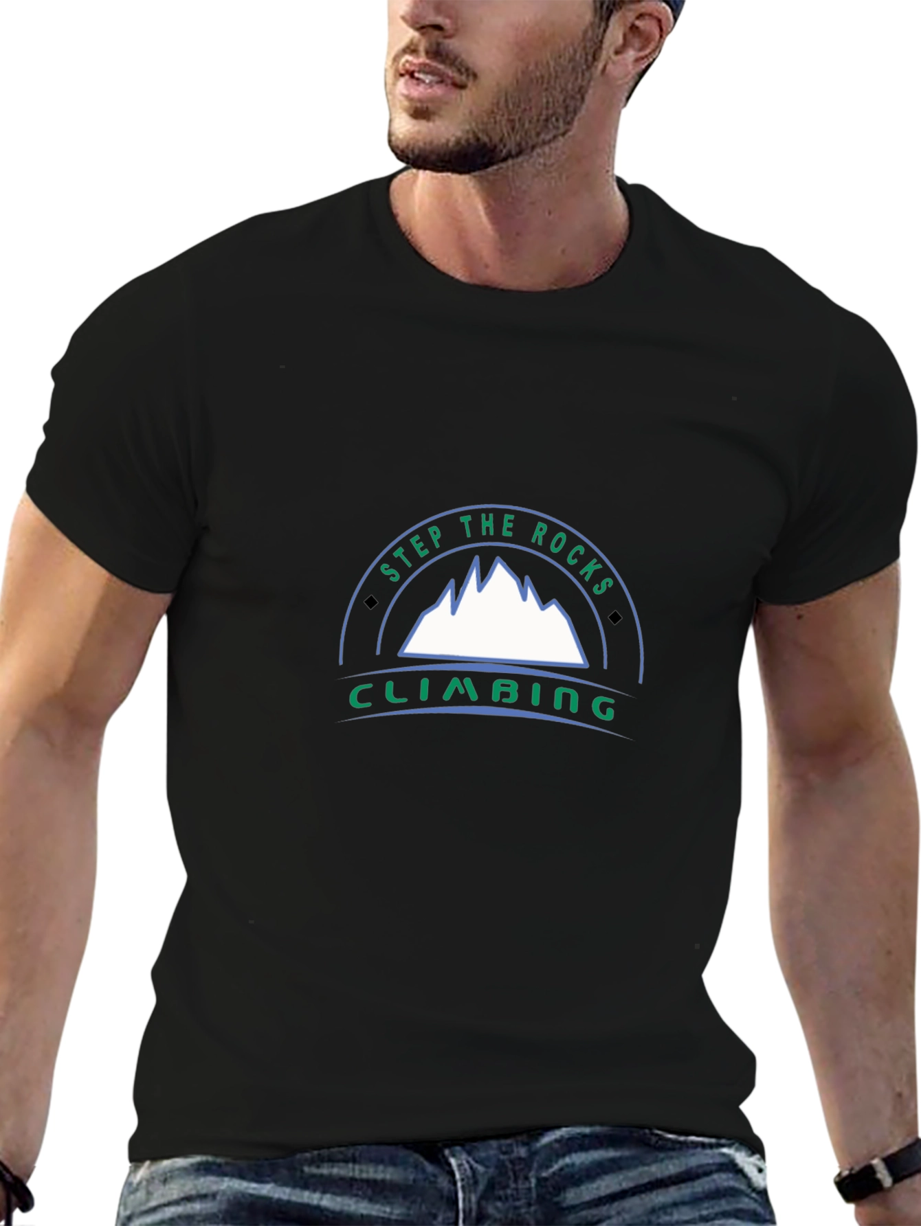 Step the Rocks Climbing T-Shirt