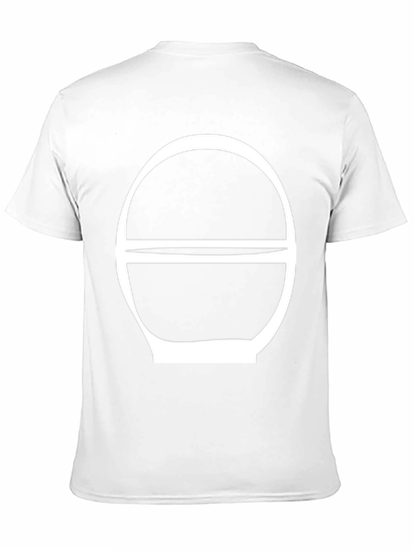 Minimalist Graphic Tee - Black Cotton Blend