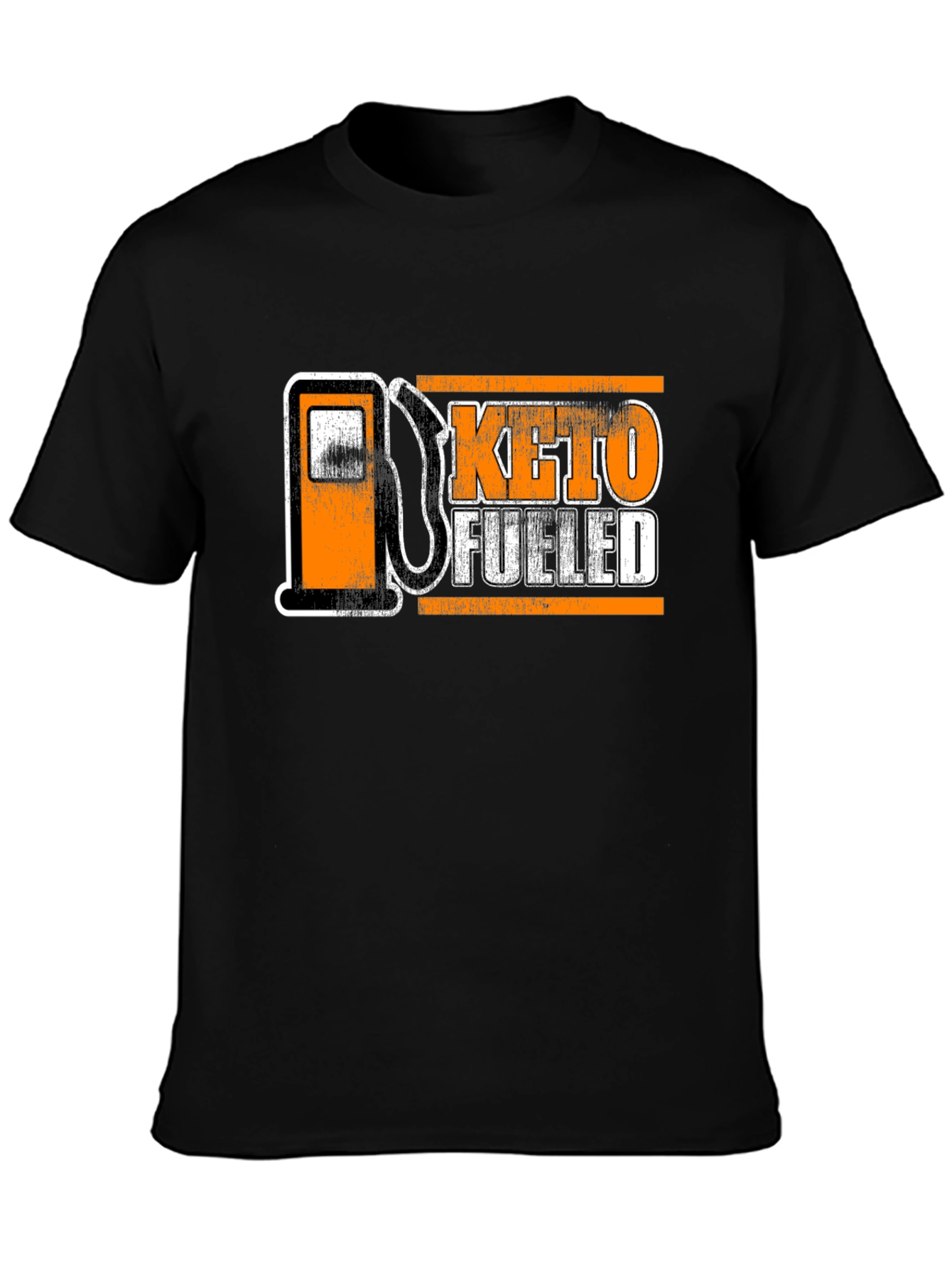 Keto Fueled T-Shirt - Black Graphic Design