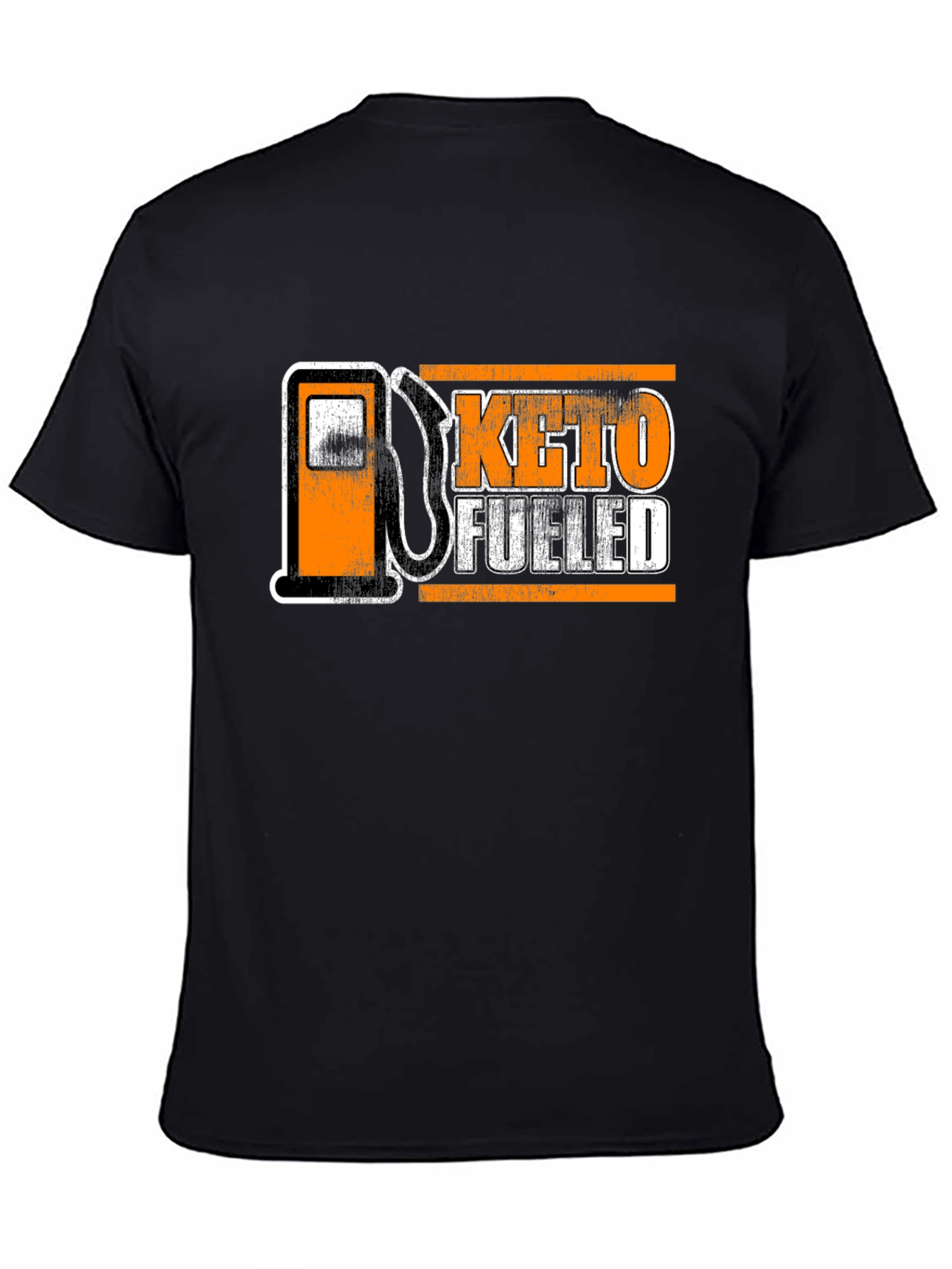 Keto Fueled T-Shirt - Black Graphic Design