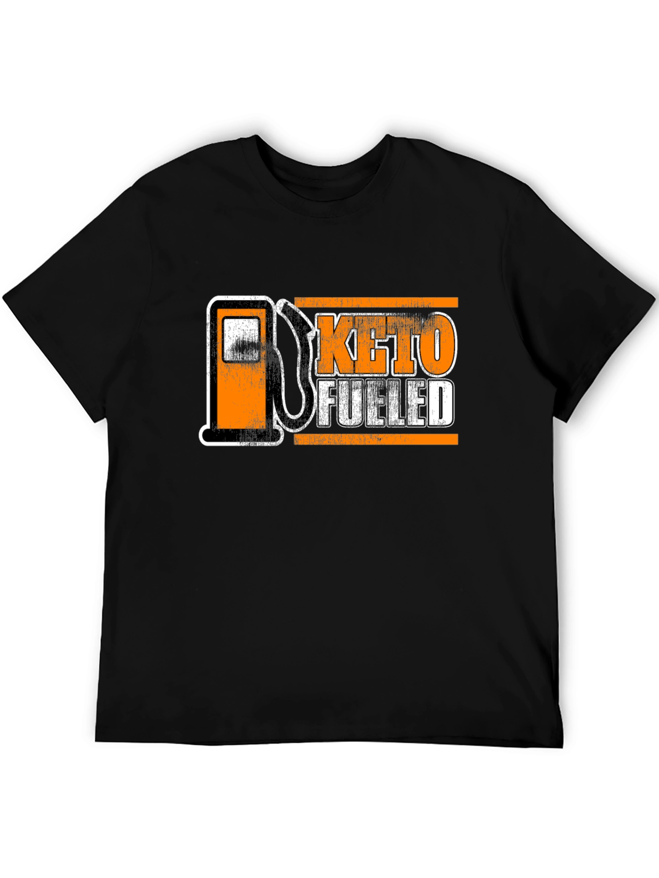 Keto Fueled T-Shirt - Black Graphic Design