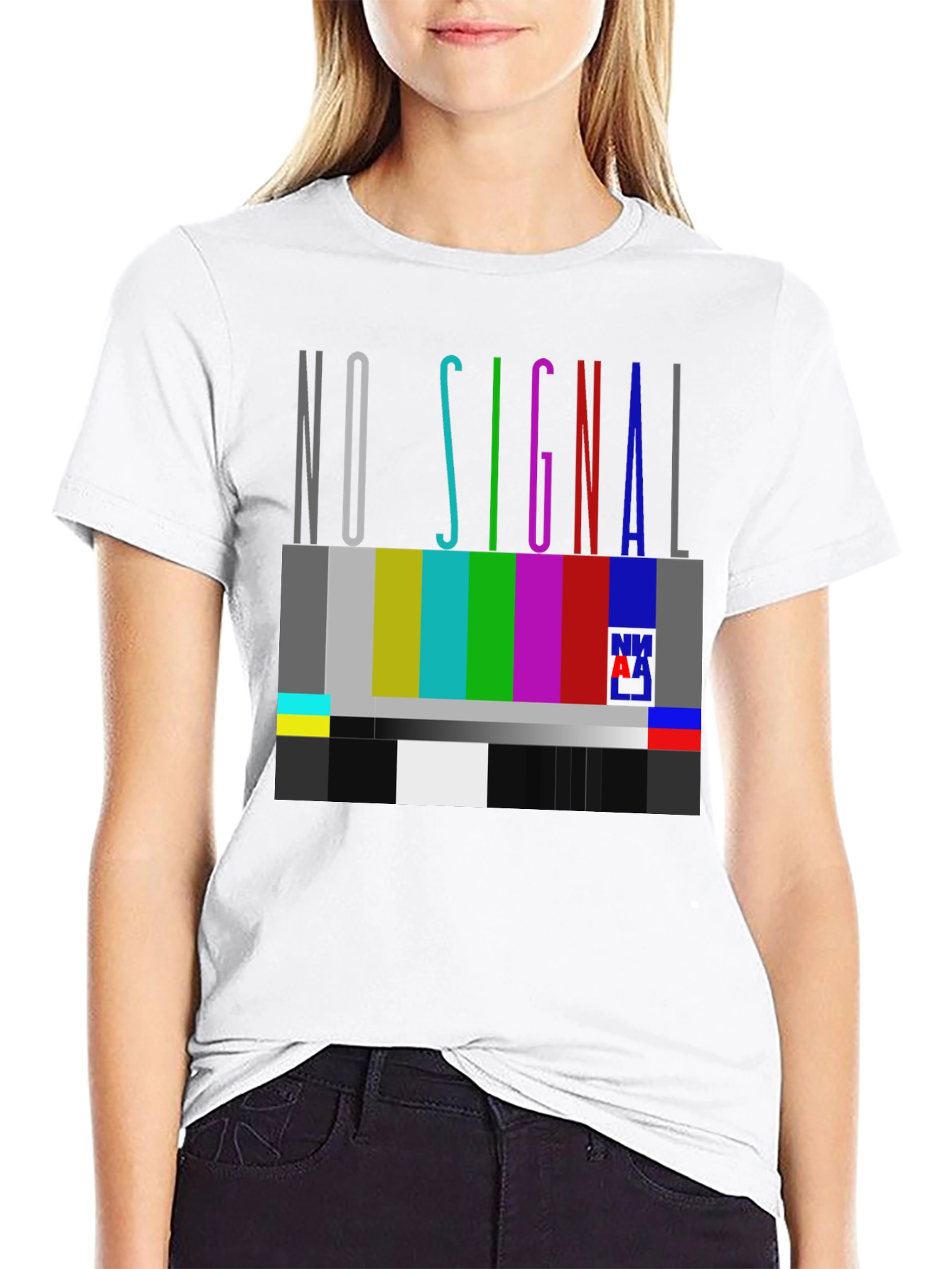 No Signal Mens Graphic T-Shirt