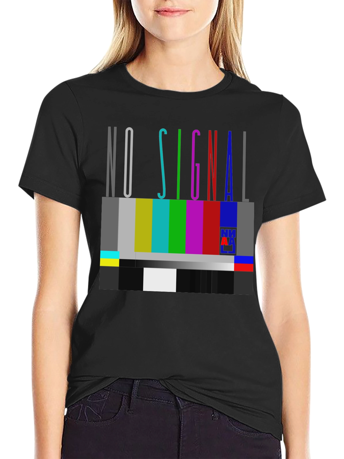 No Signal Mens Graphic T-Shirt