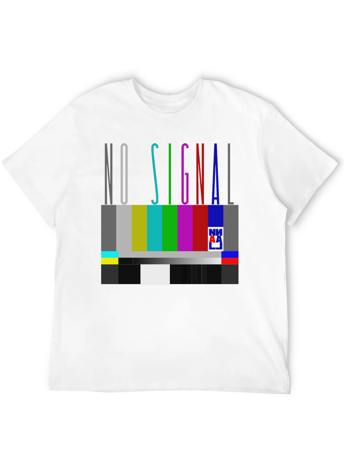 No Signal Mens Graphic T-Shirt