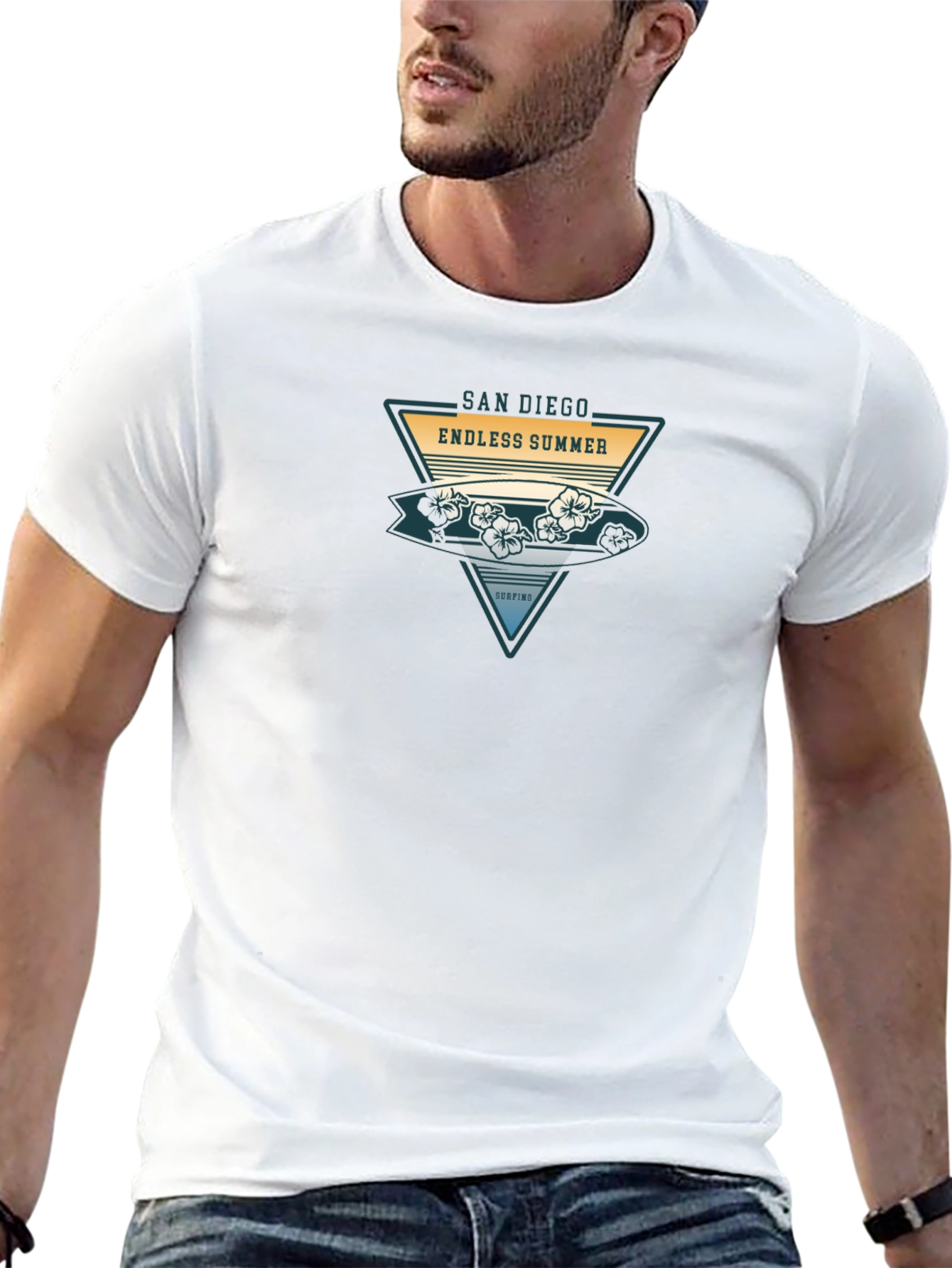 San Diego Endless Summer Graphic T-Shirt