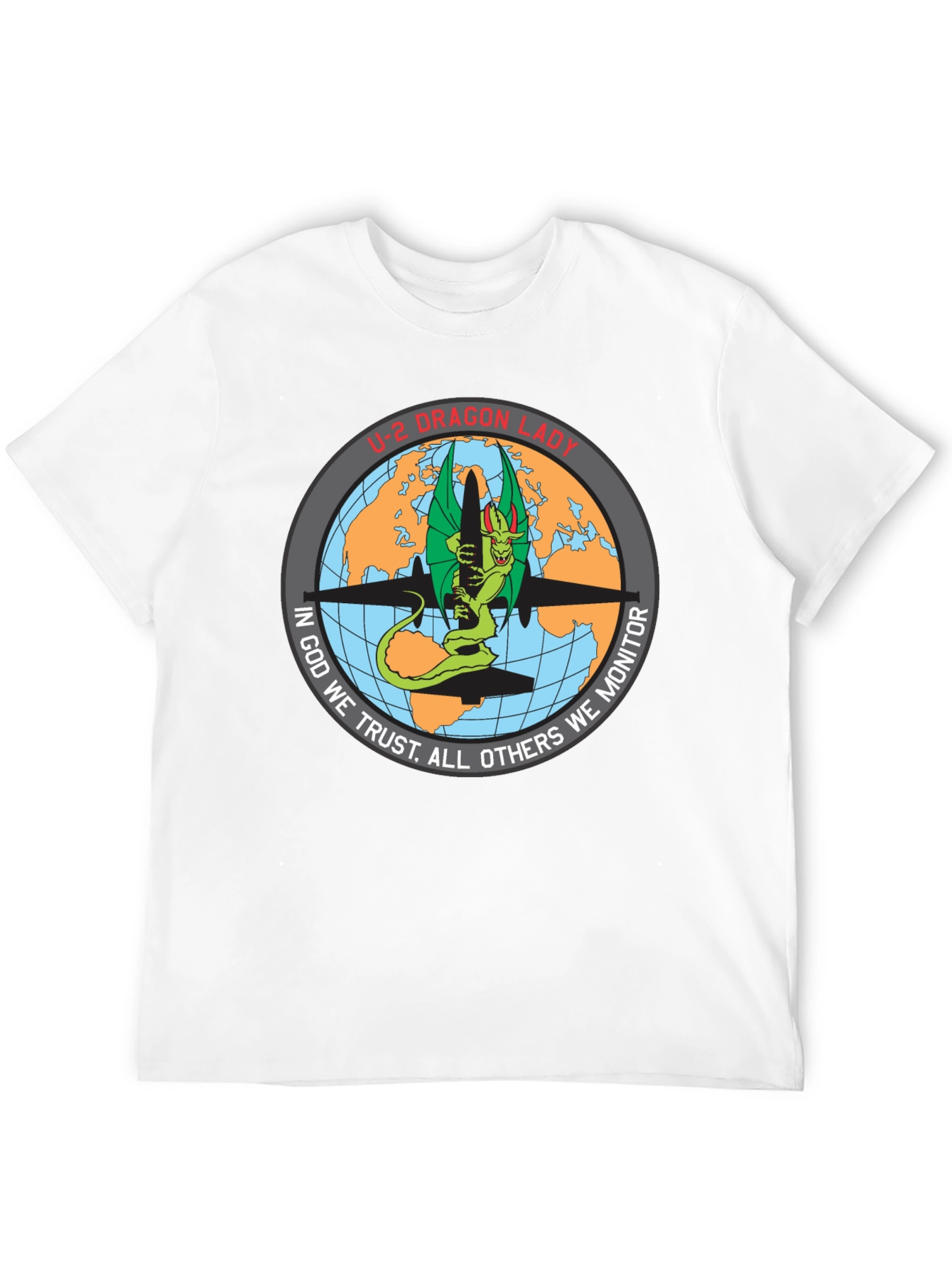U-2 Dragon Lady T-Shirt - Spy Plane Design
