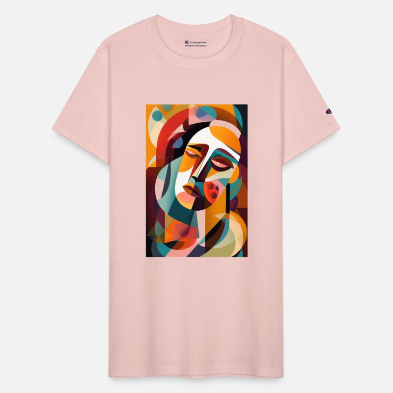 Abstract Face Art - Sinking in Despair