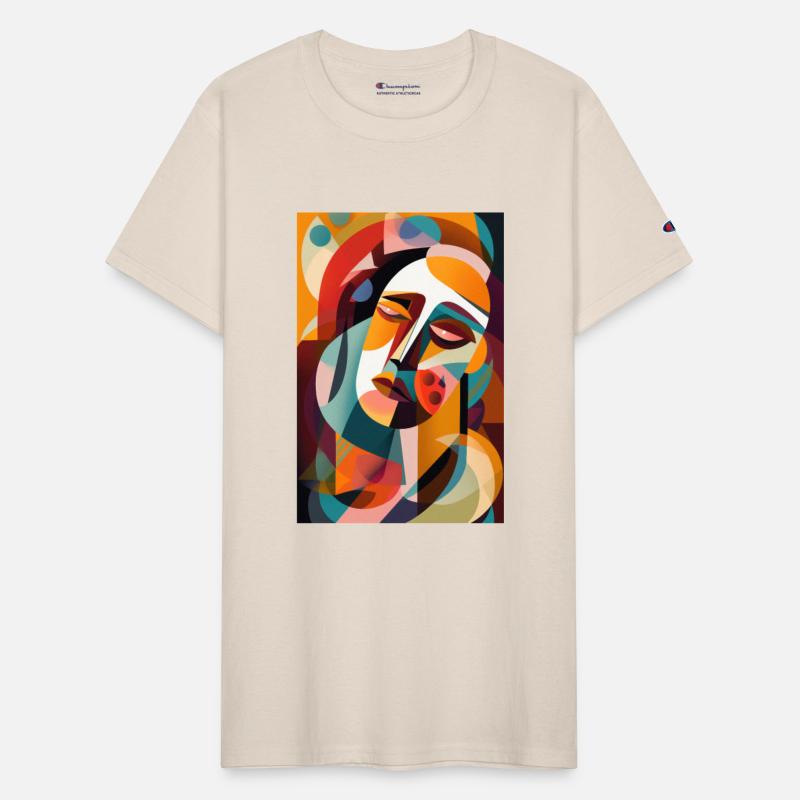 Abstract Face Art - Sinking in Despair