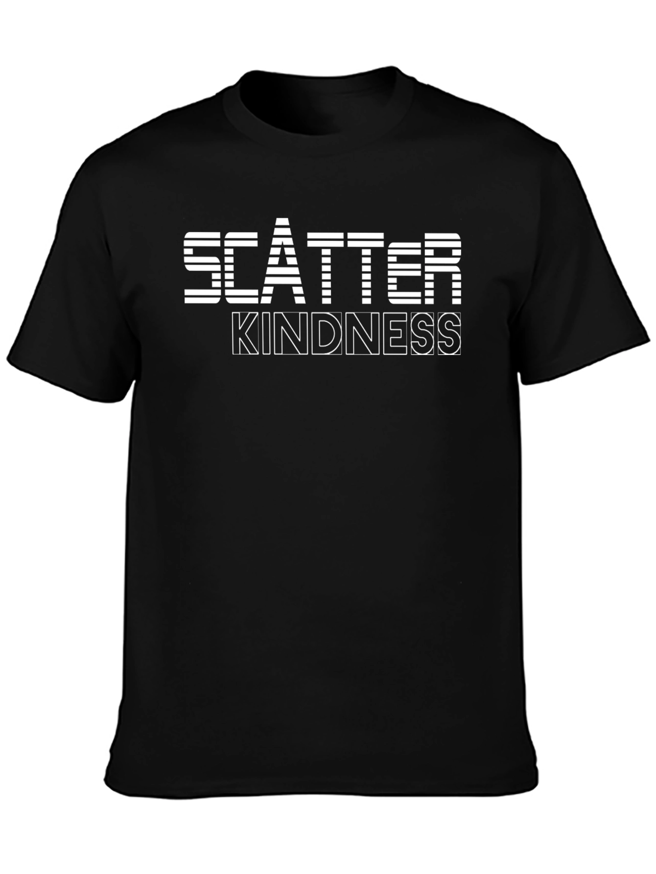 Scatter Kindness T-Shirt - Positive Message Tee