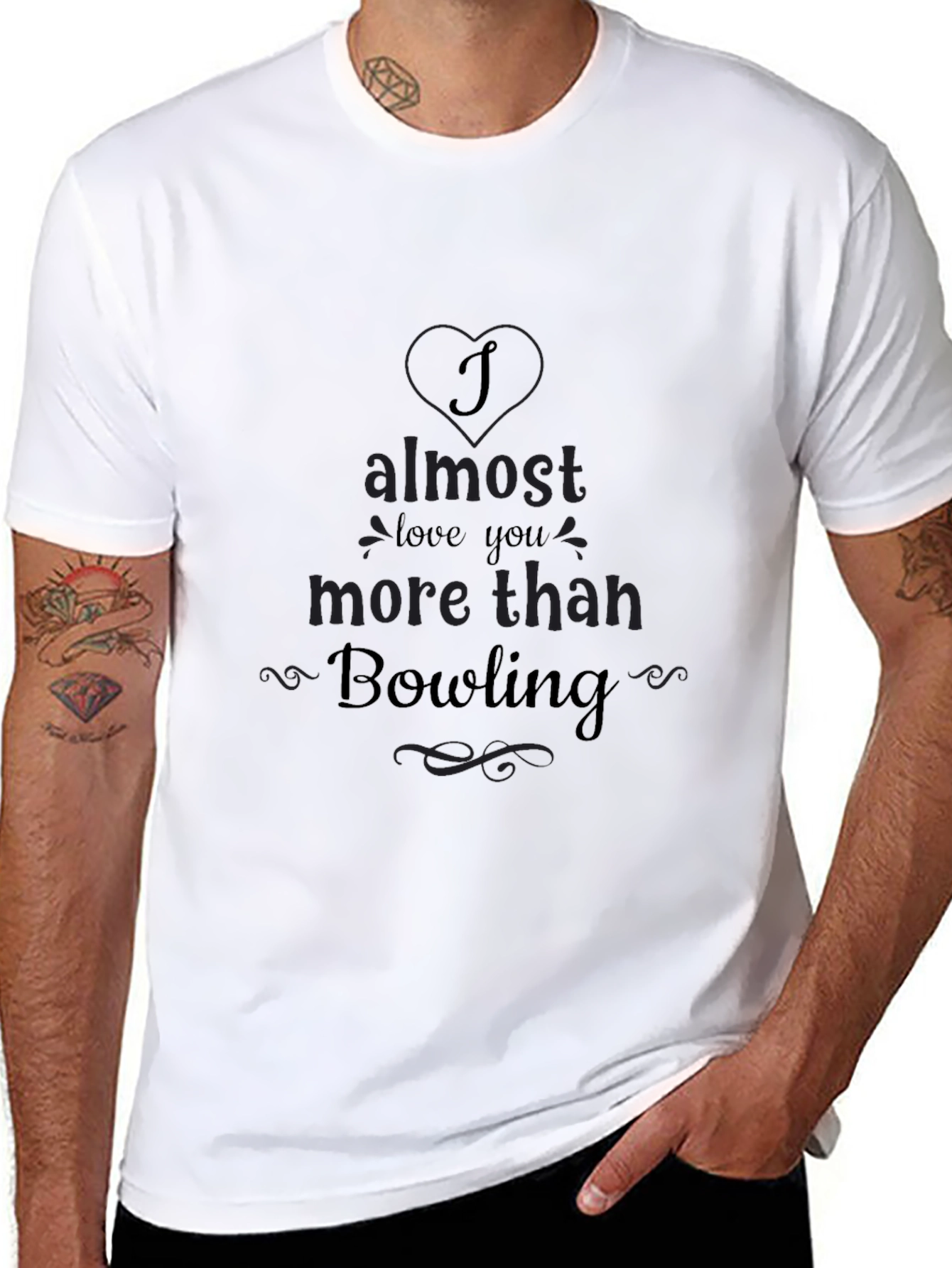Bowling Lovers T-Shirt - Almost Love You More!