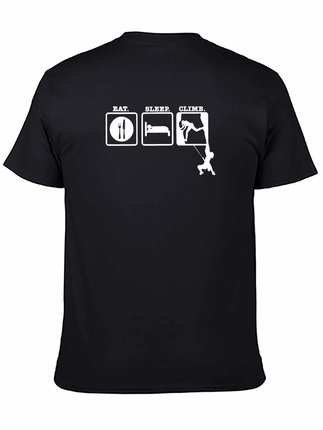 Eat Sleep Climb T-Shirt - Rock Climbing Apparel