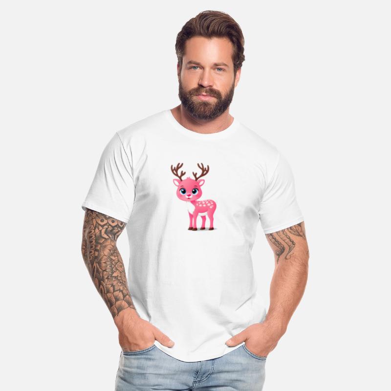 Adorable Pink Reindeer