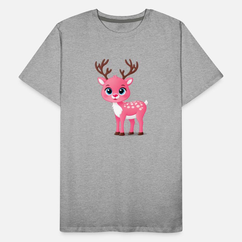 Adorable Pink Reindeer