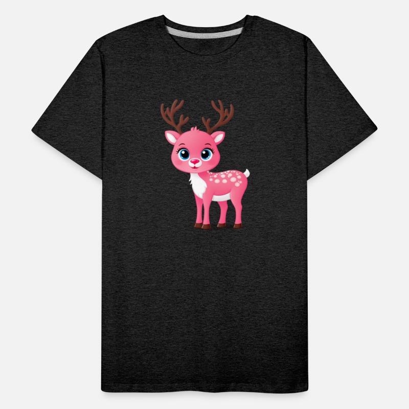 Adorable Pink Reindeer