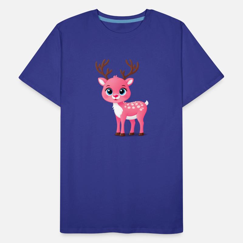 Adorable Pink Reindeer