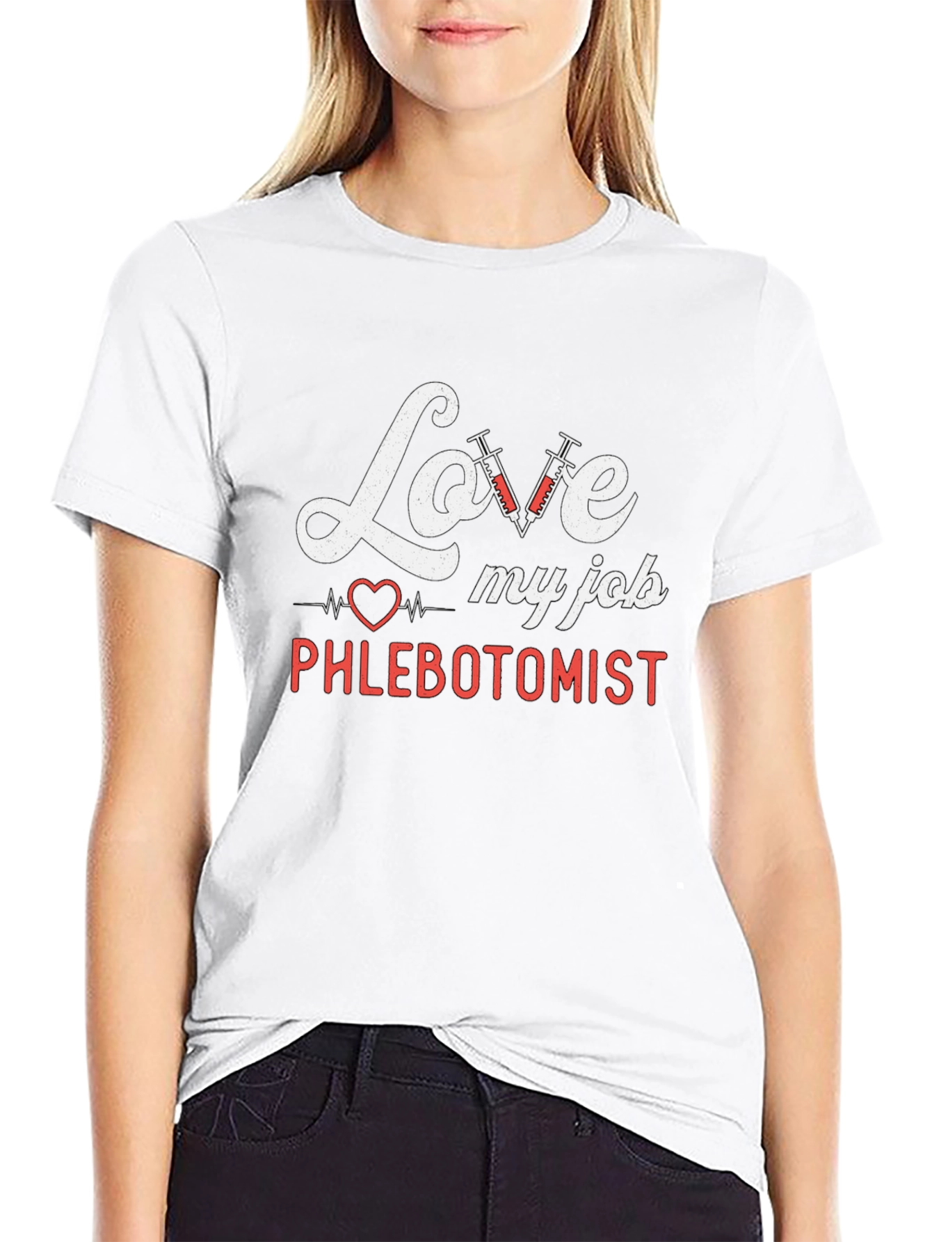 Love My Job Phlebotomist T-Shirt