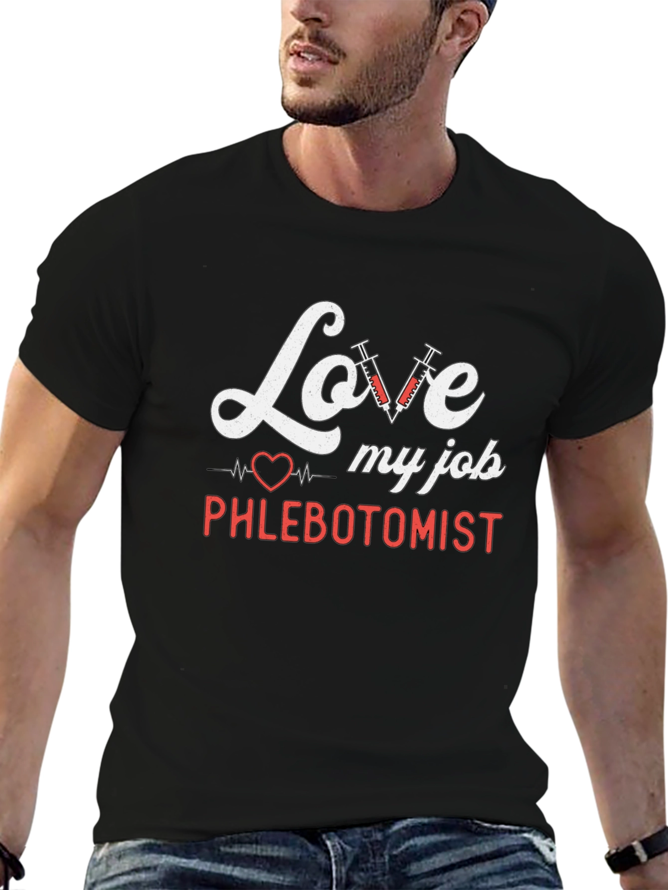 Love My Job Phlebotomist T-Shirt