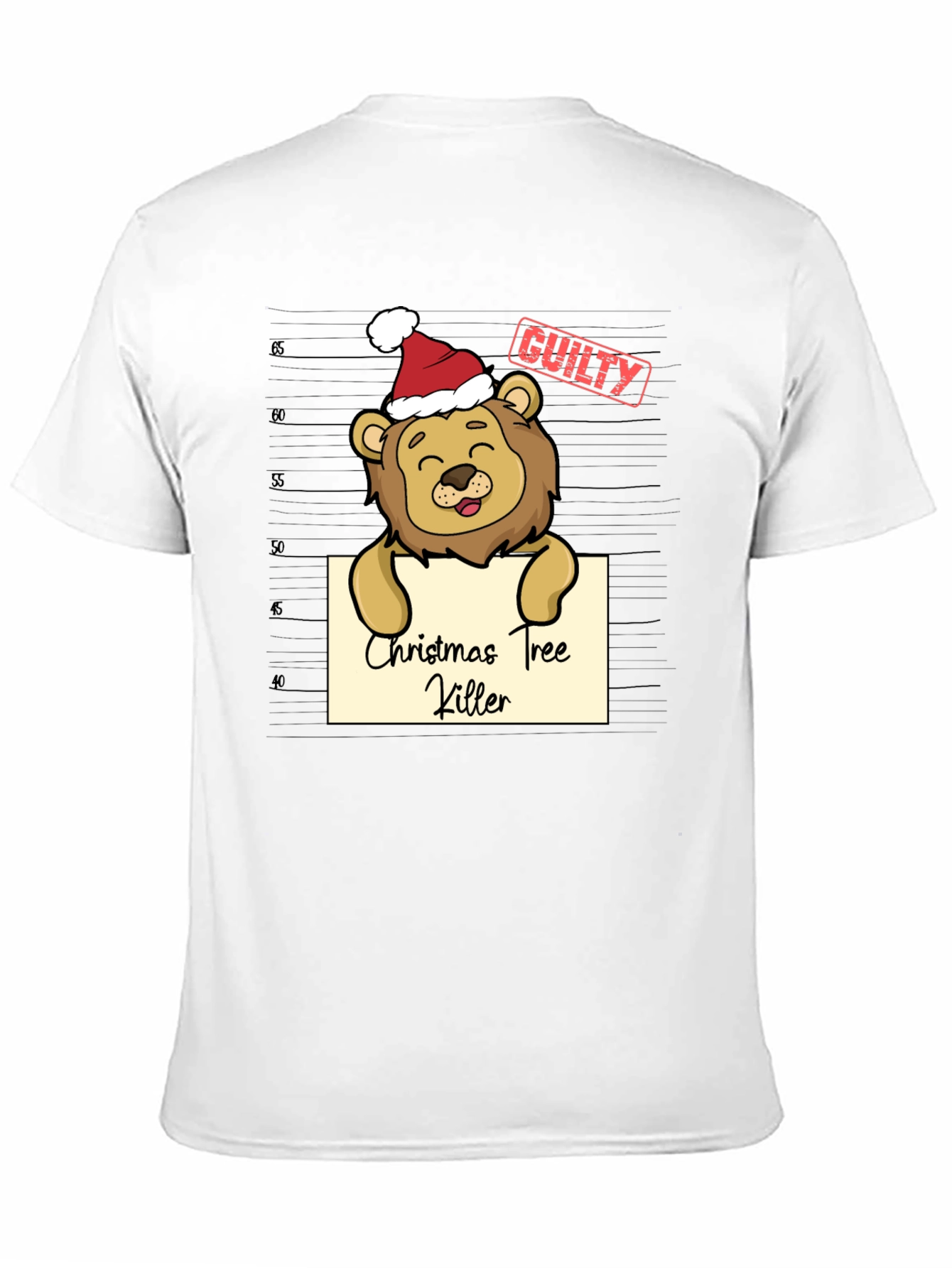 Christmas Tree Killer Mugshot T-Shirt
