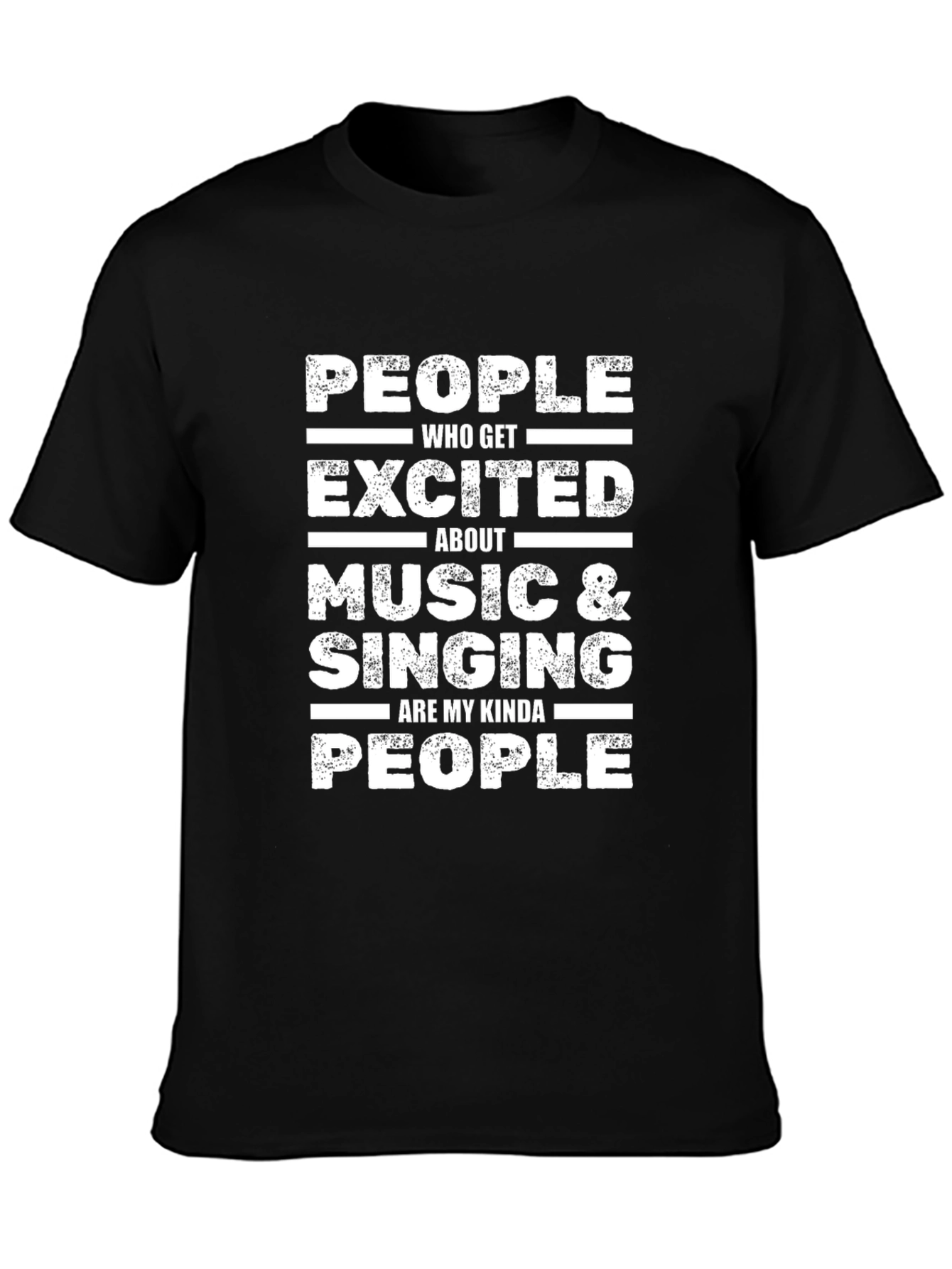 Music Lover T-Shirt - Excited About Music