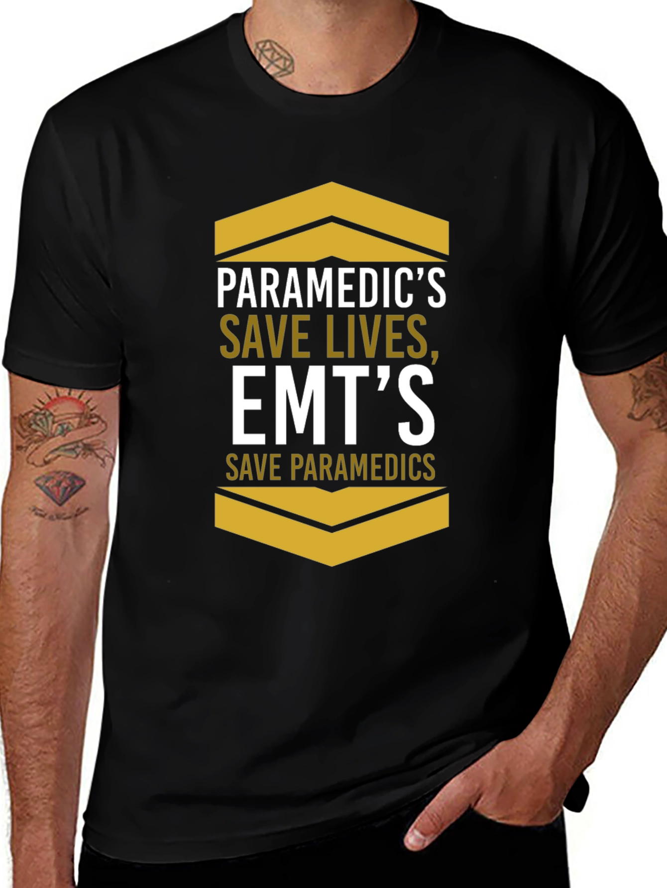 Paramedic EMT T-Shirt - Save Lives Medical Tee