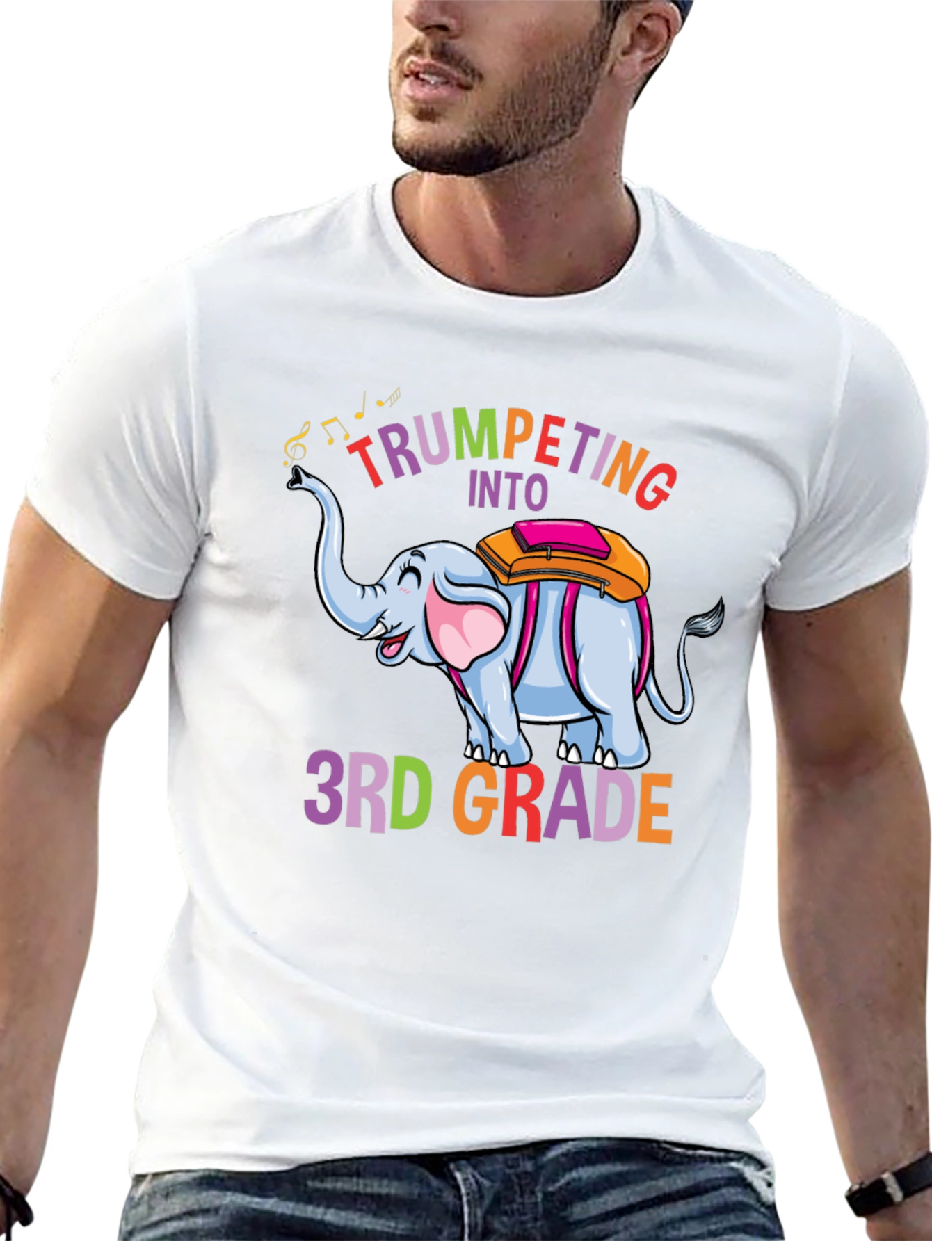 Trumpeting Into 3rd Grade T-Shirt