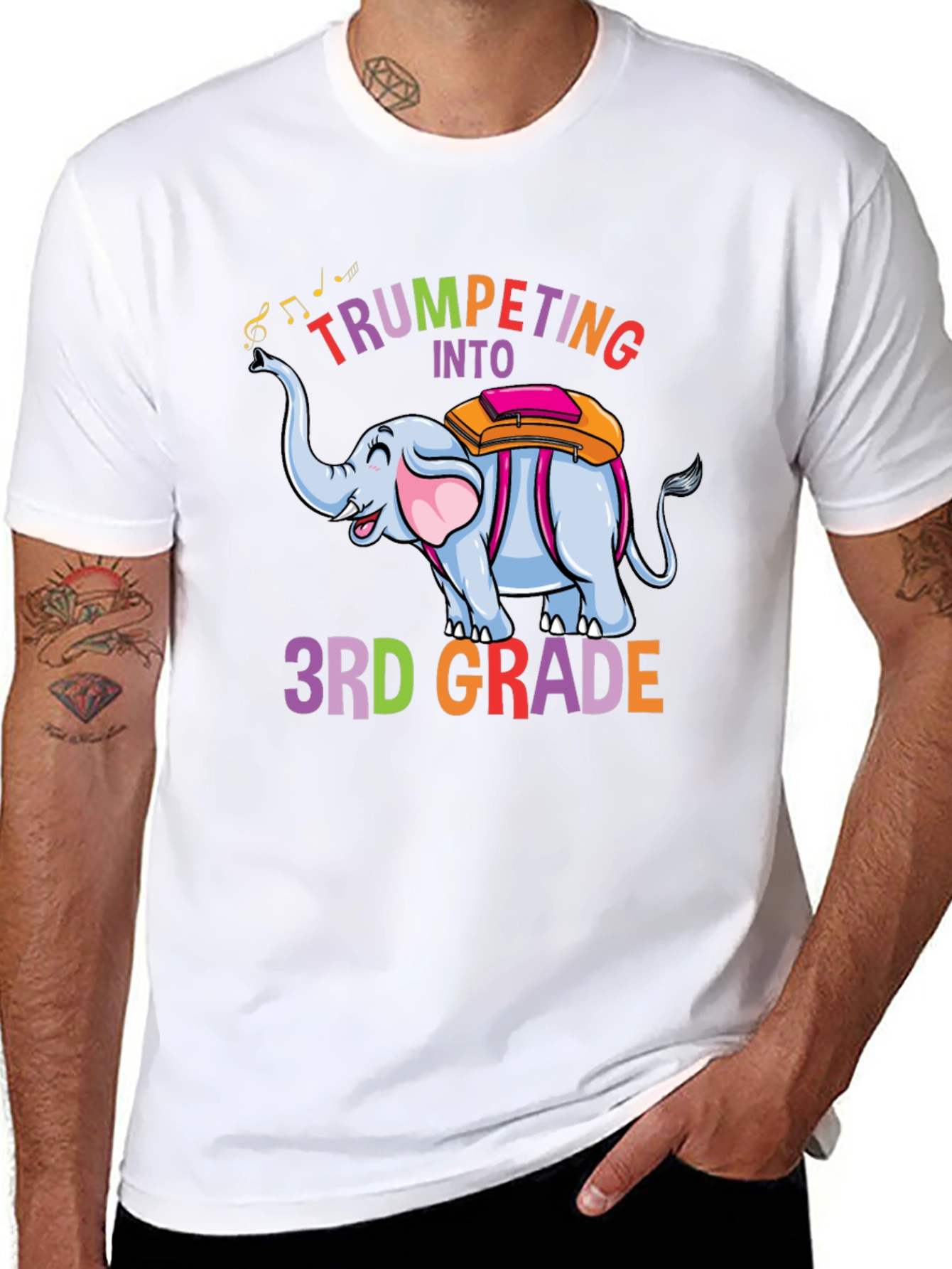 Trumpeting Into 3rd Grade T-Shirt