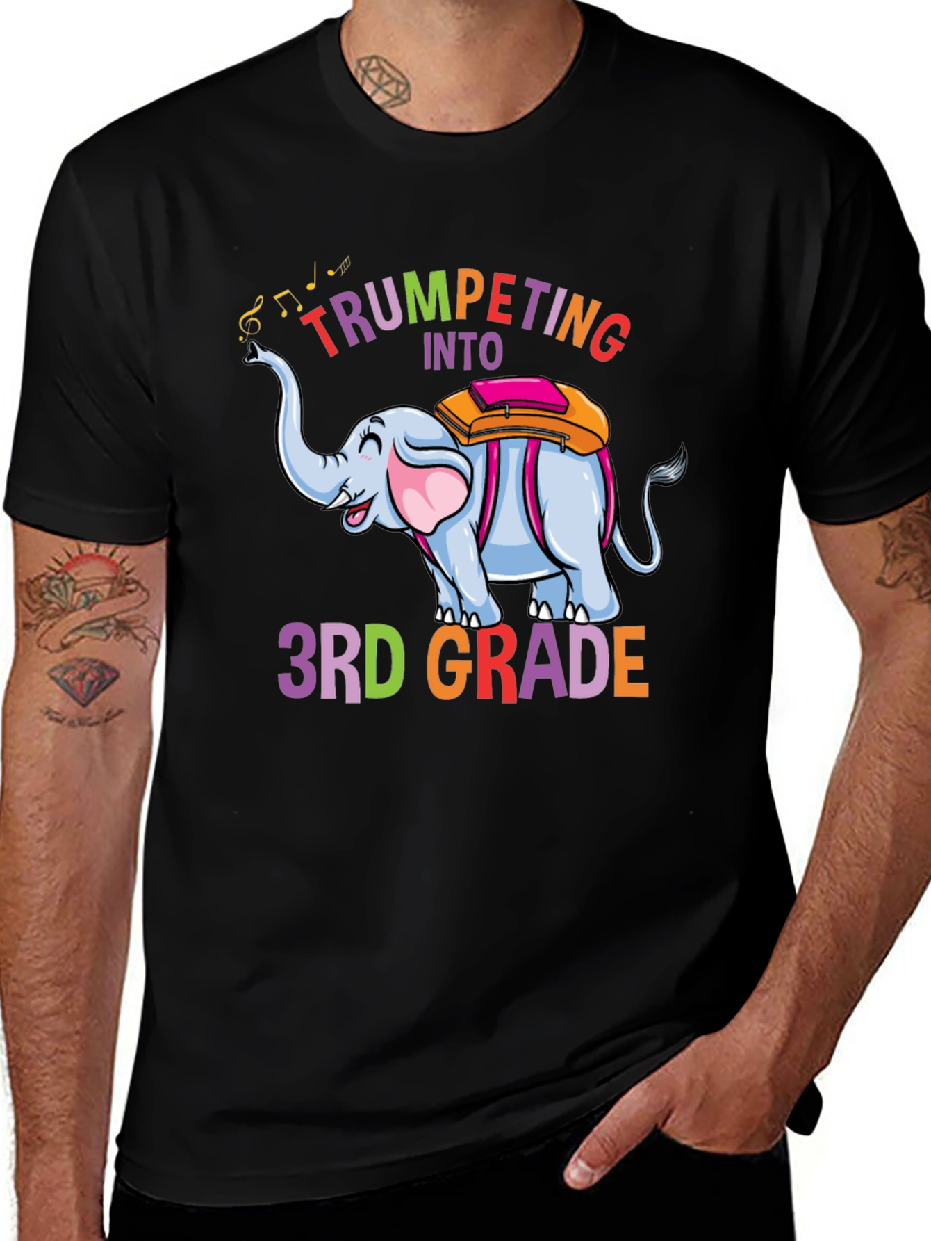 Trumpeting Into 3rd Grade T-Shirt
