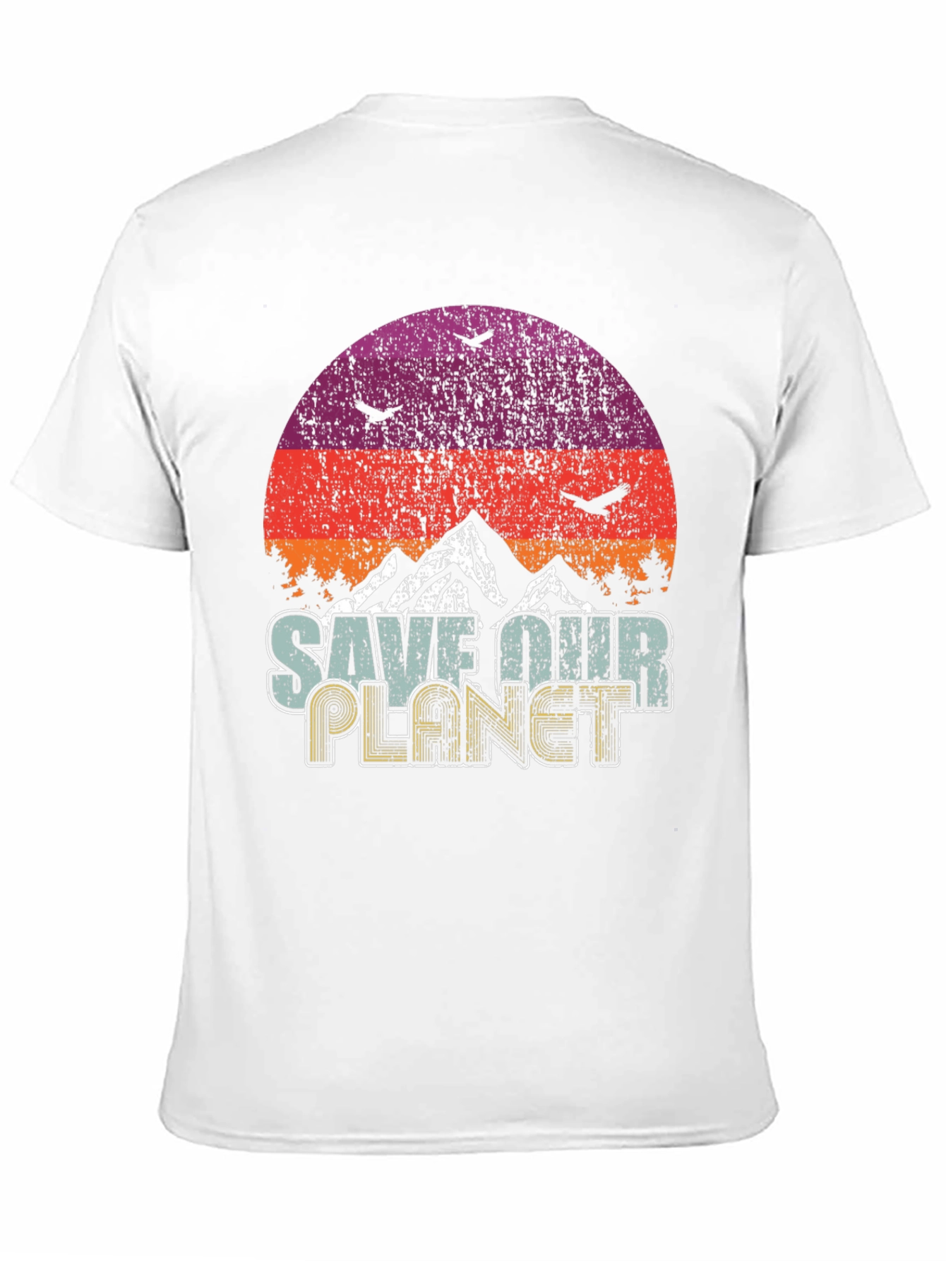 Retro Save Our Planet Graphic Tee