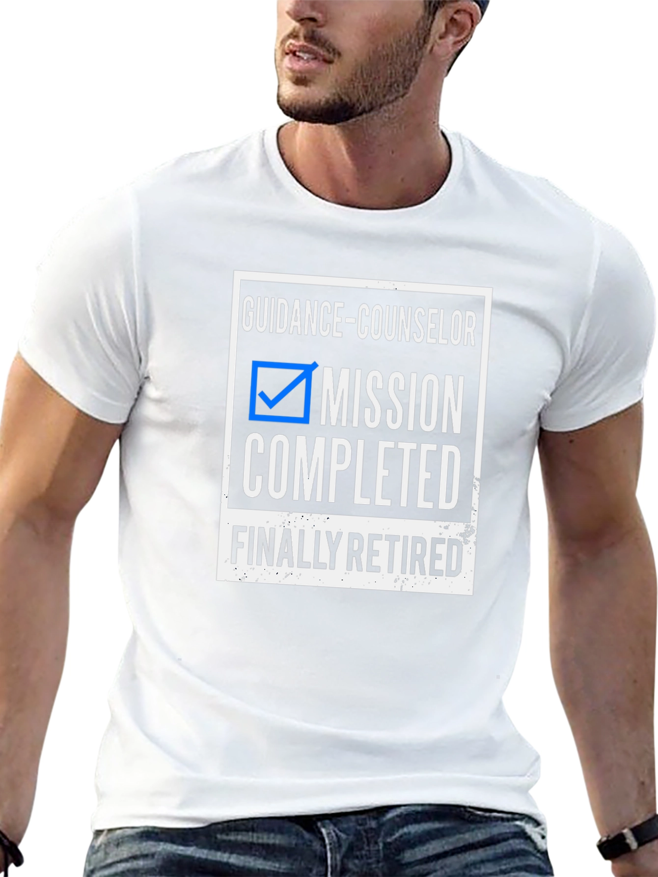 Guidance Counselor Retirement T-Shirt - Mission Completed!