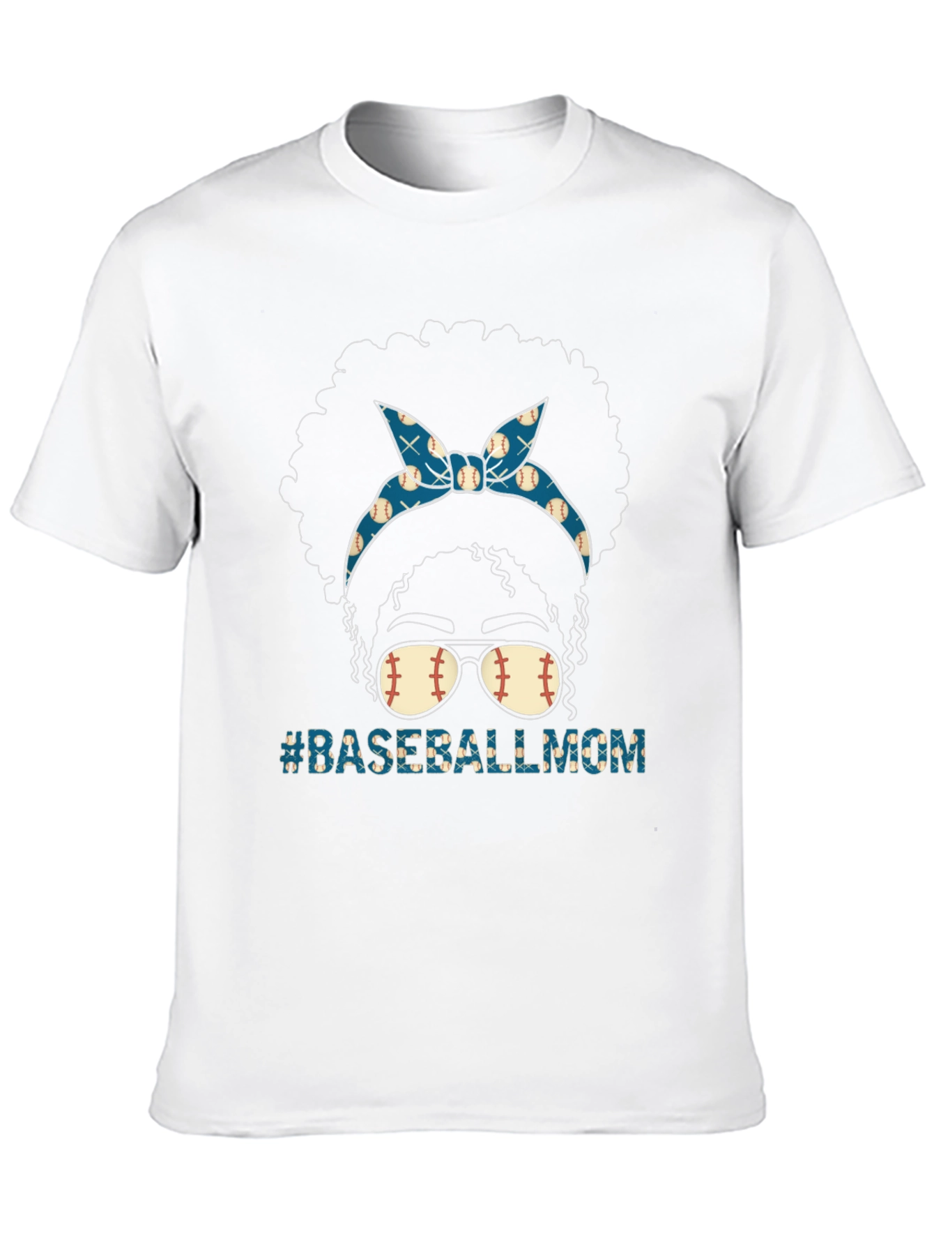 Baseball Mom Graphic T-Shirt