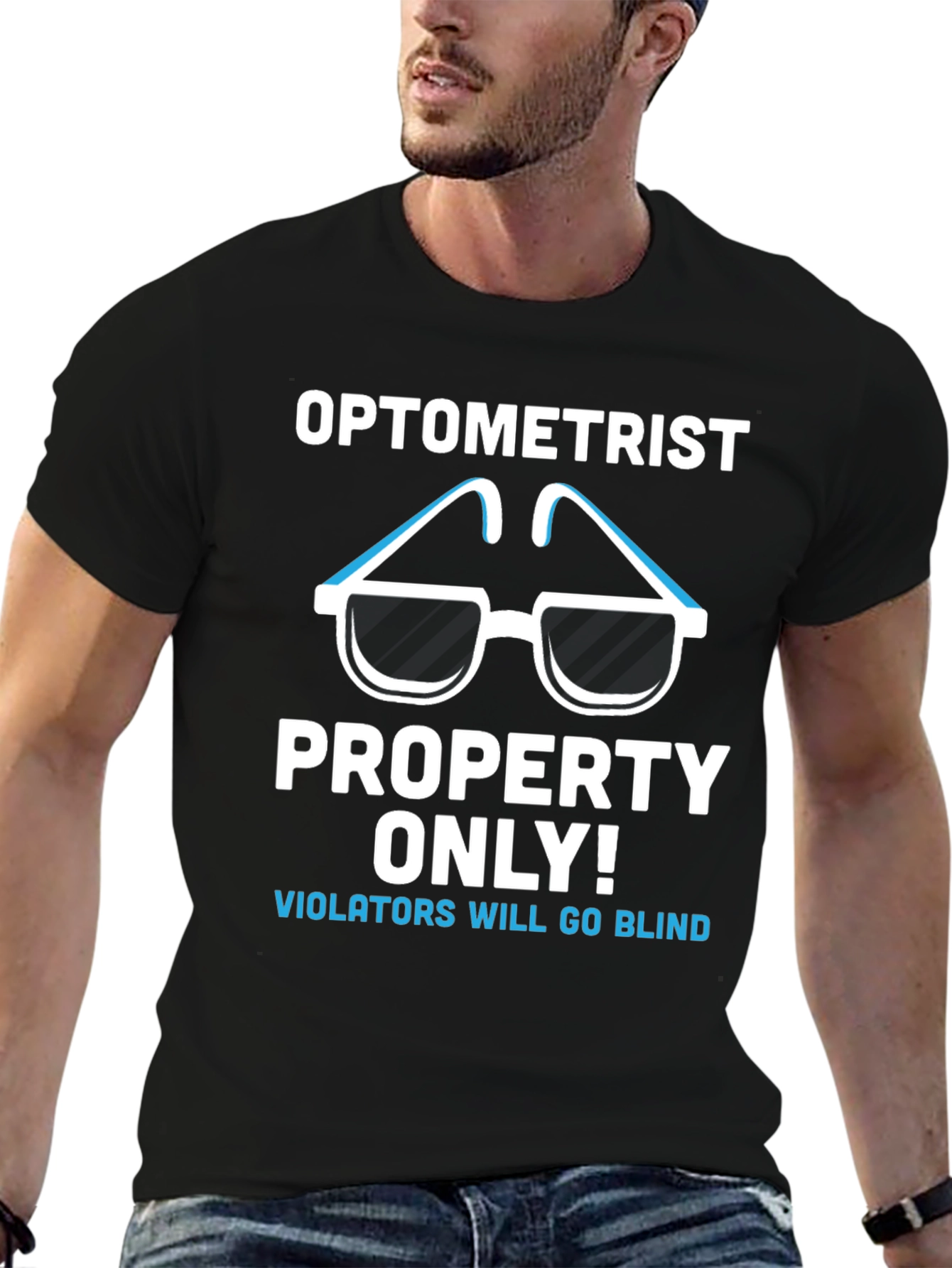 Optometrist Property T-Shirt Funny Eye Doctor Tee