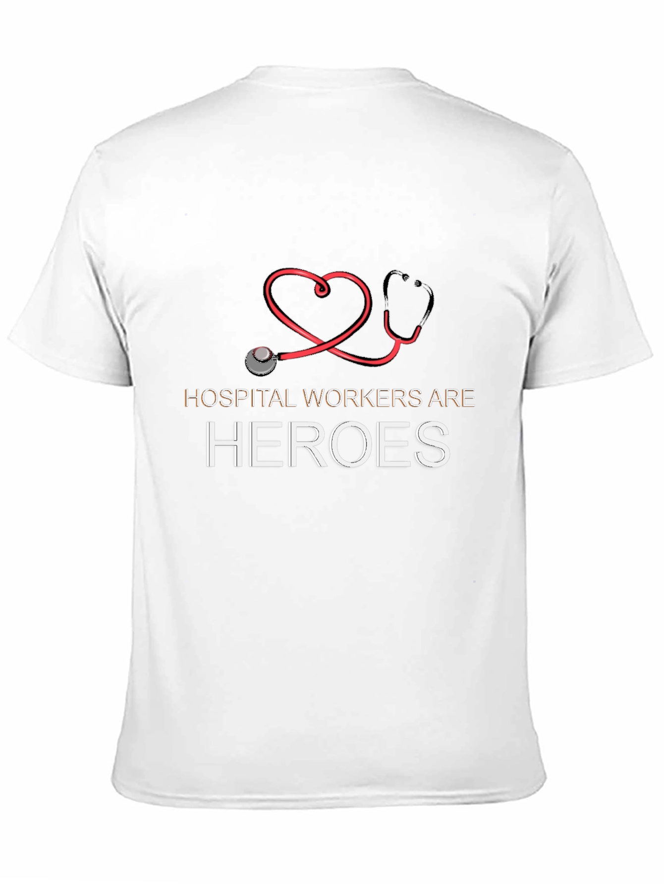 Hospital Workers Are Heroes Graphic Tee