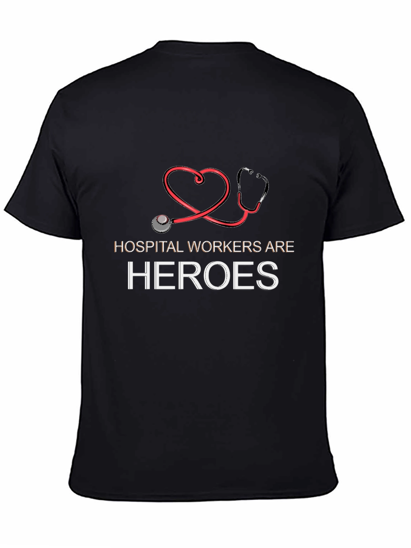 Hospital Workers Are Heroes Graphic Tee